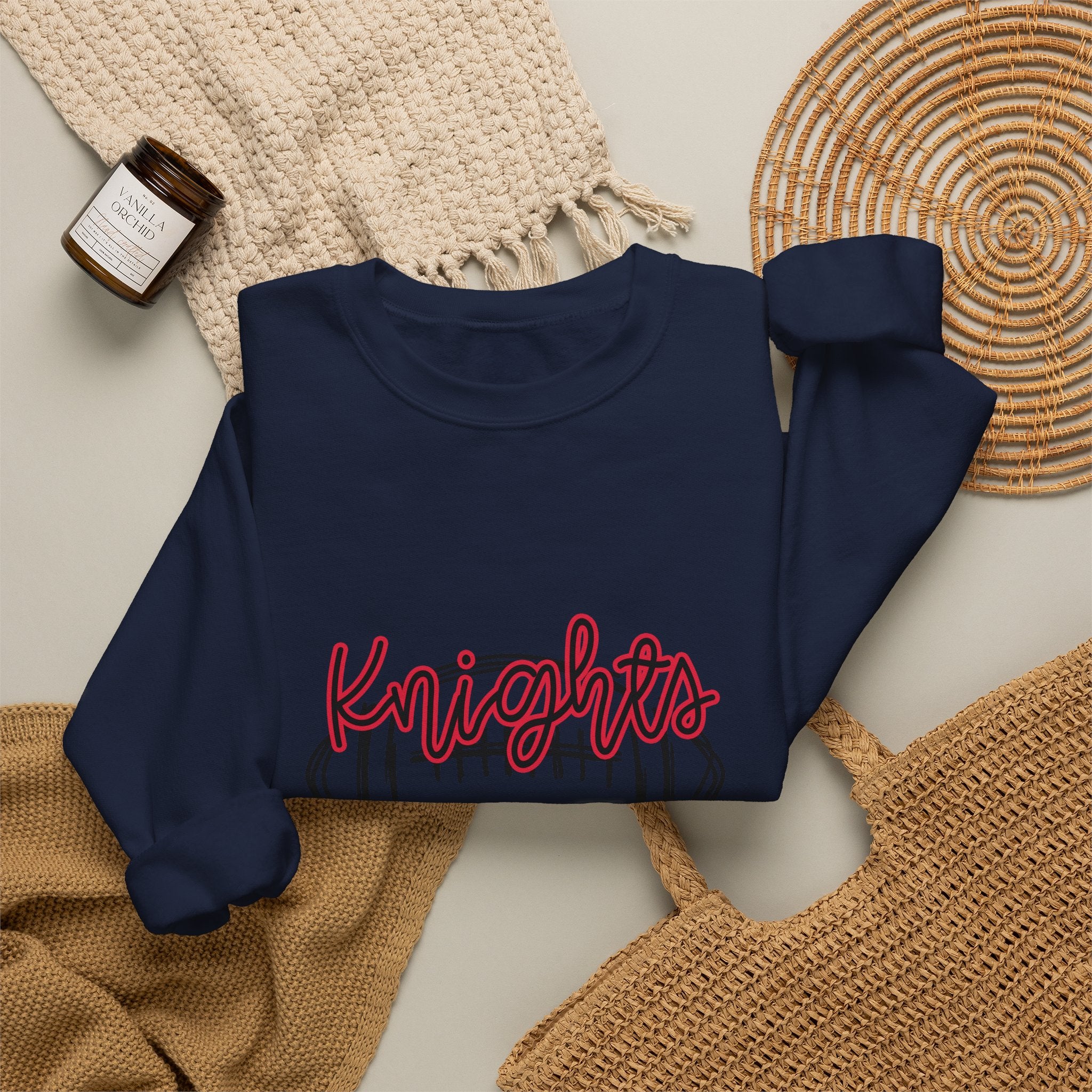 Knights Football Crewneck Sweatshirt