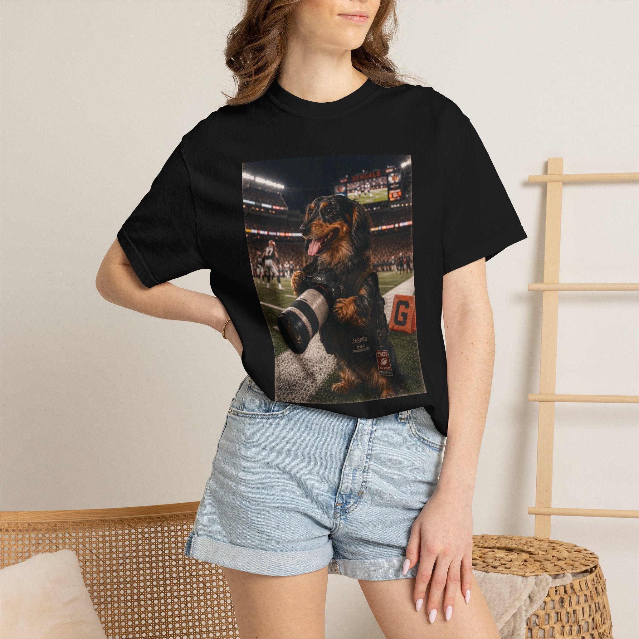 Dachshund Stadium Photo T-Shirt