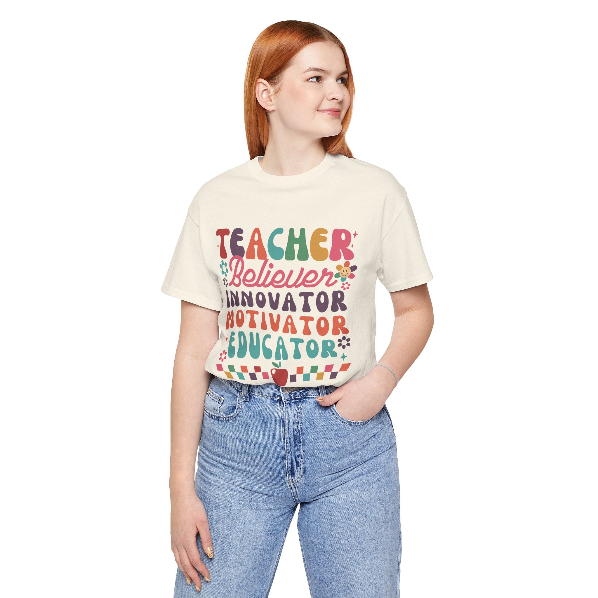 Teacher Believer Innovator Motivator Educator Tee