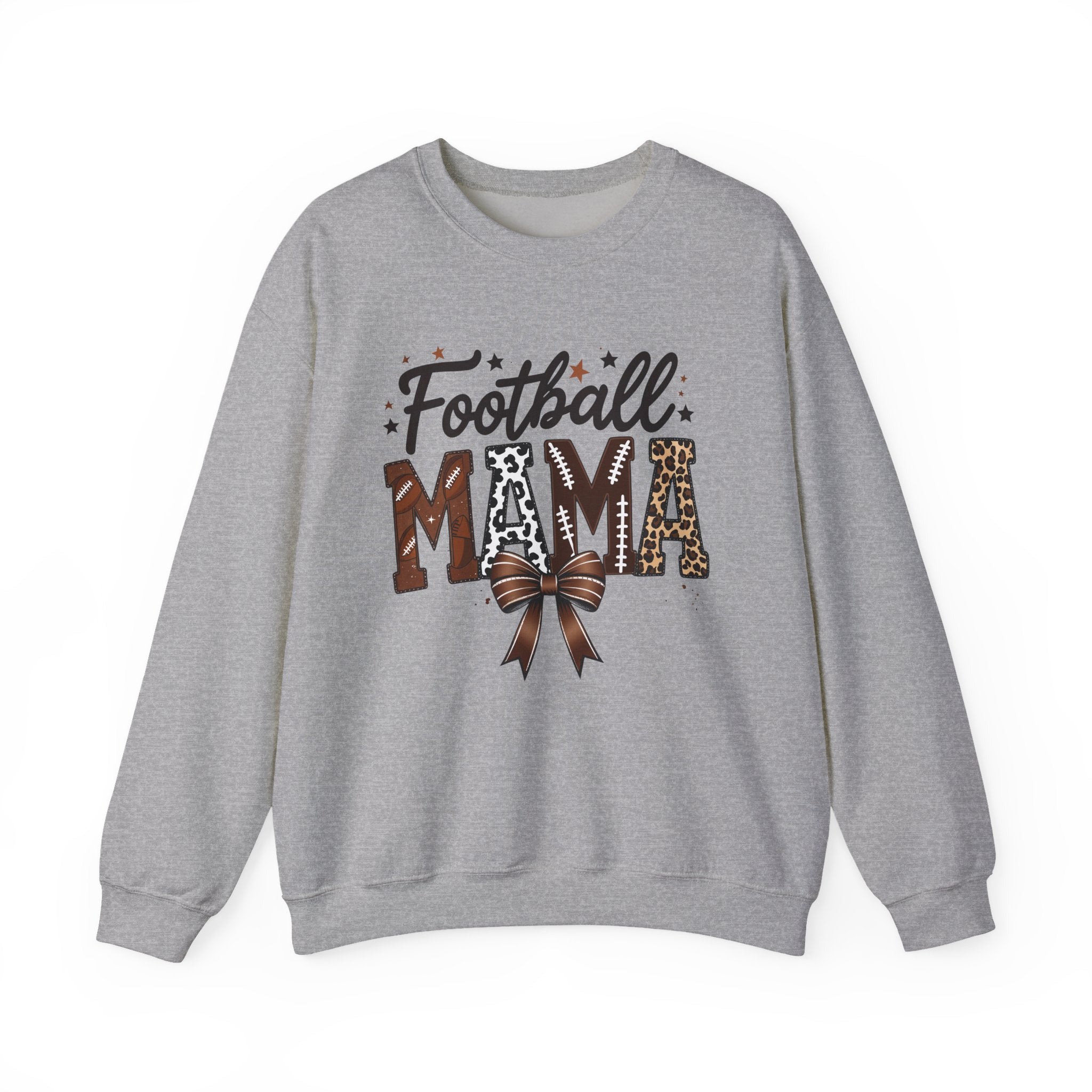 Unisex Heavy Blend™ Crewneck Football Mama Sweatshirt