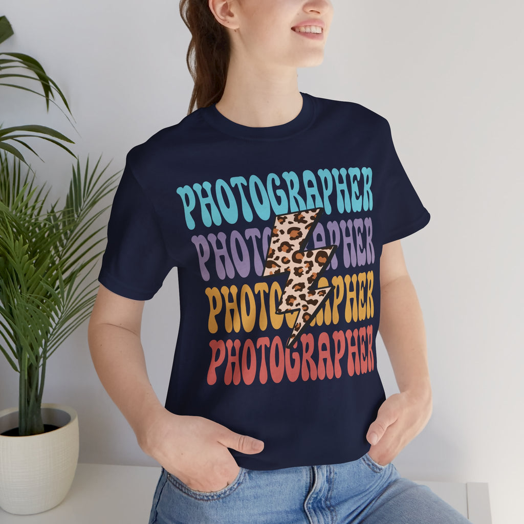 Photographer Lightning Bolt Tee