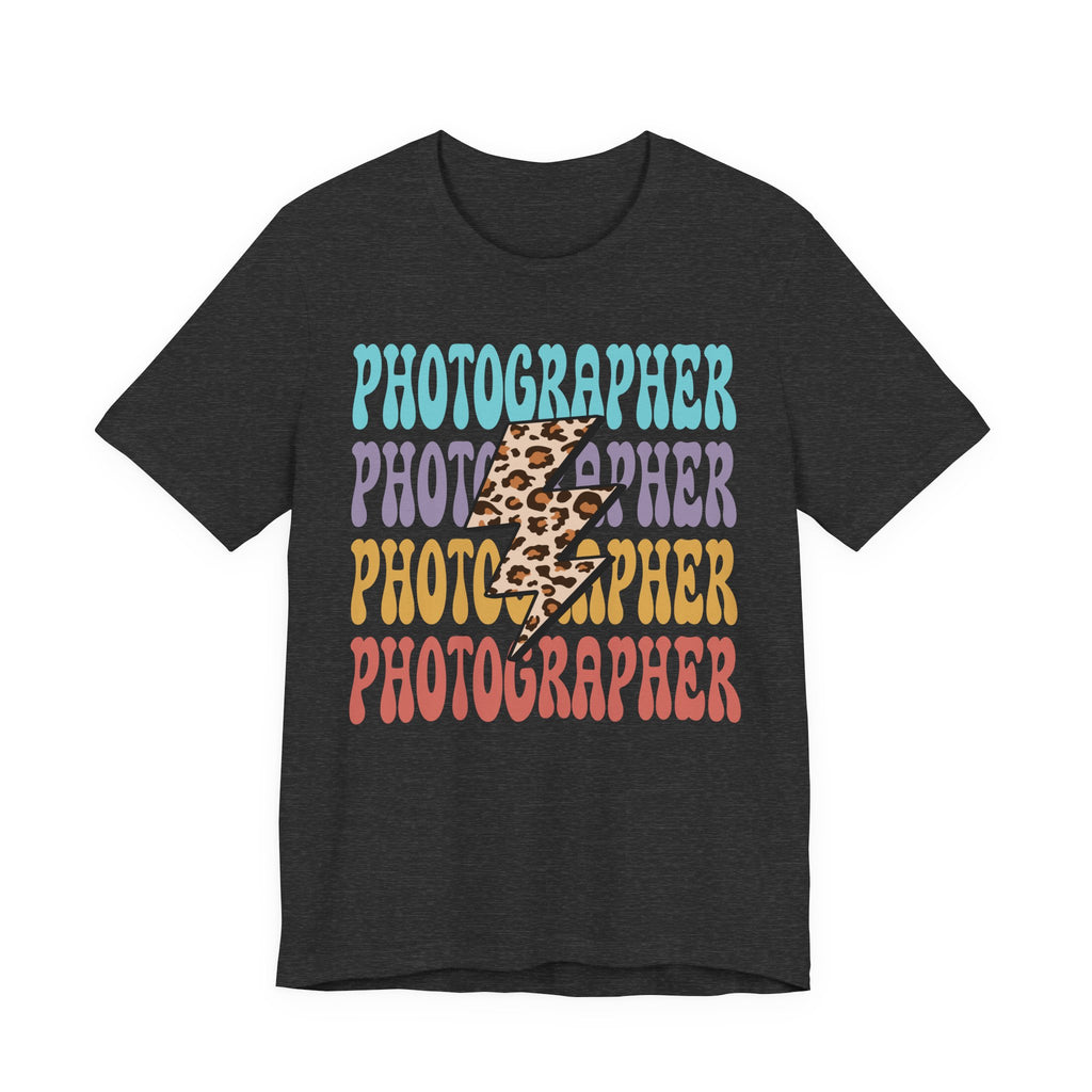 Photographer Lightning Bolt Tee