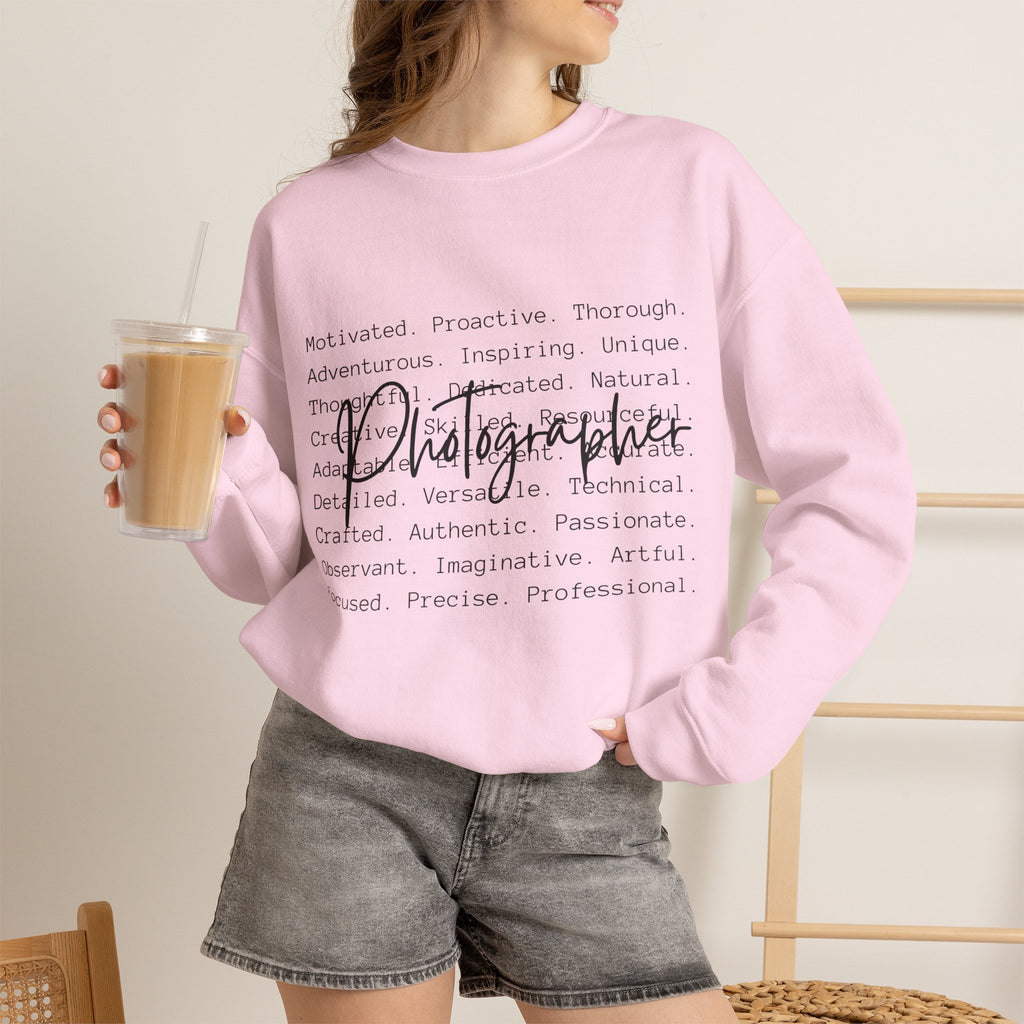 Photographer Crewneck Sweatshirt