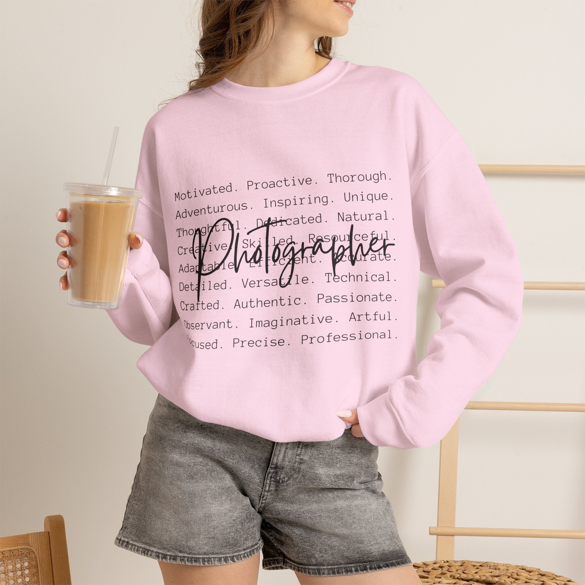 Photographer Crewneck Sweatshirt