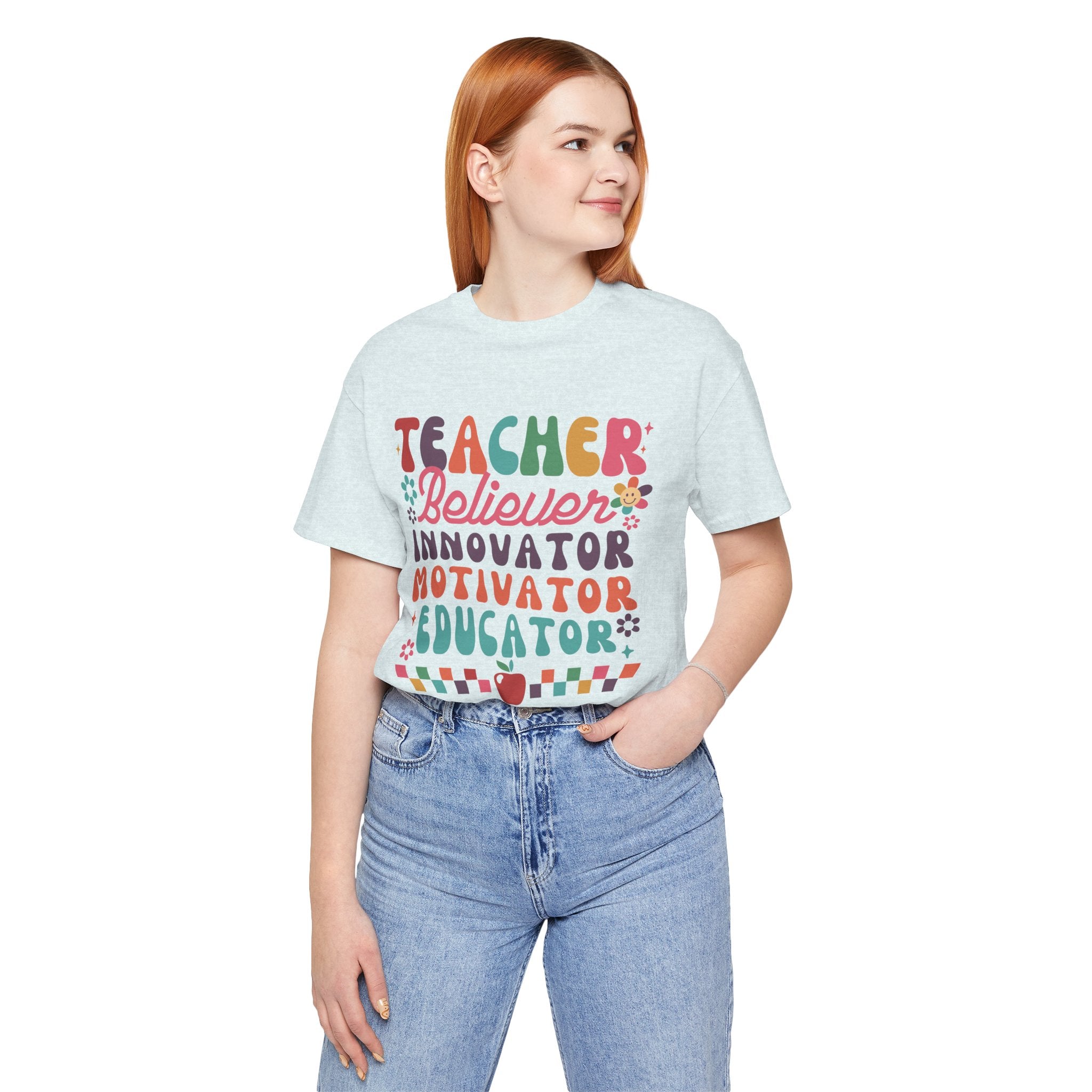 Teacher Believer Innovator Motivator Educator Tee