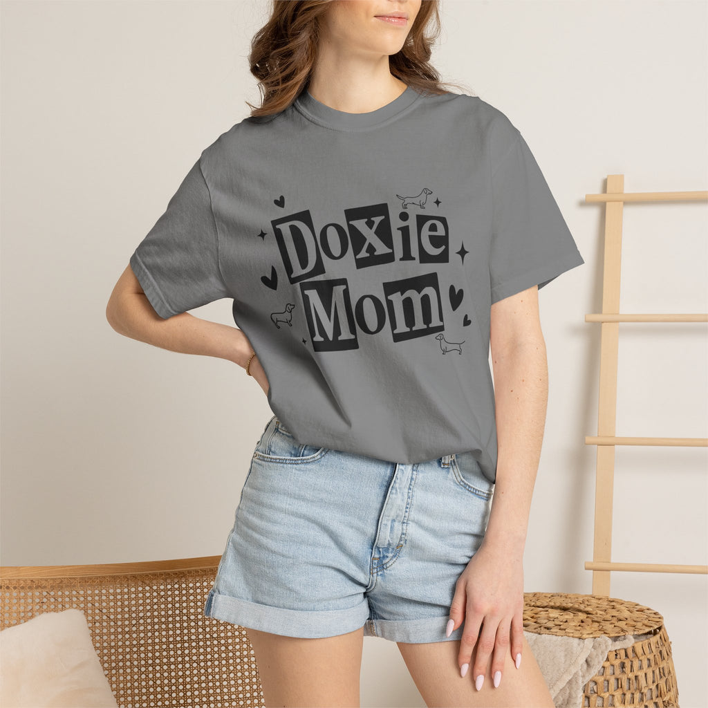 Doxie Mom T-Shirt — Cute Dachshund Dog Mom Tee, Dog Lover Gift