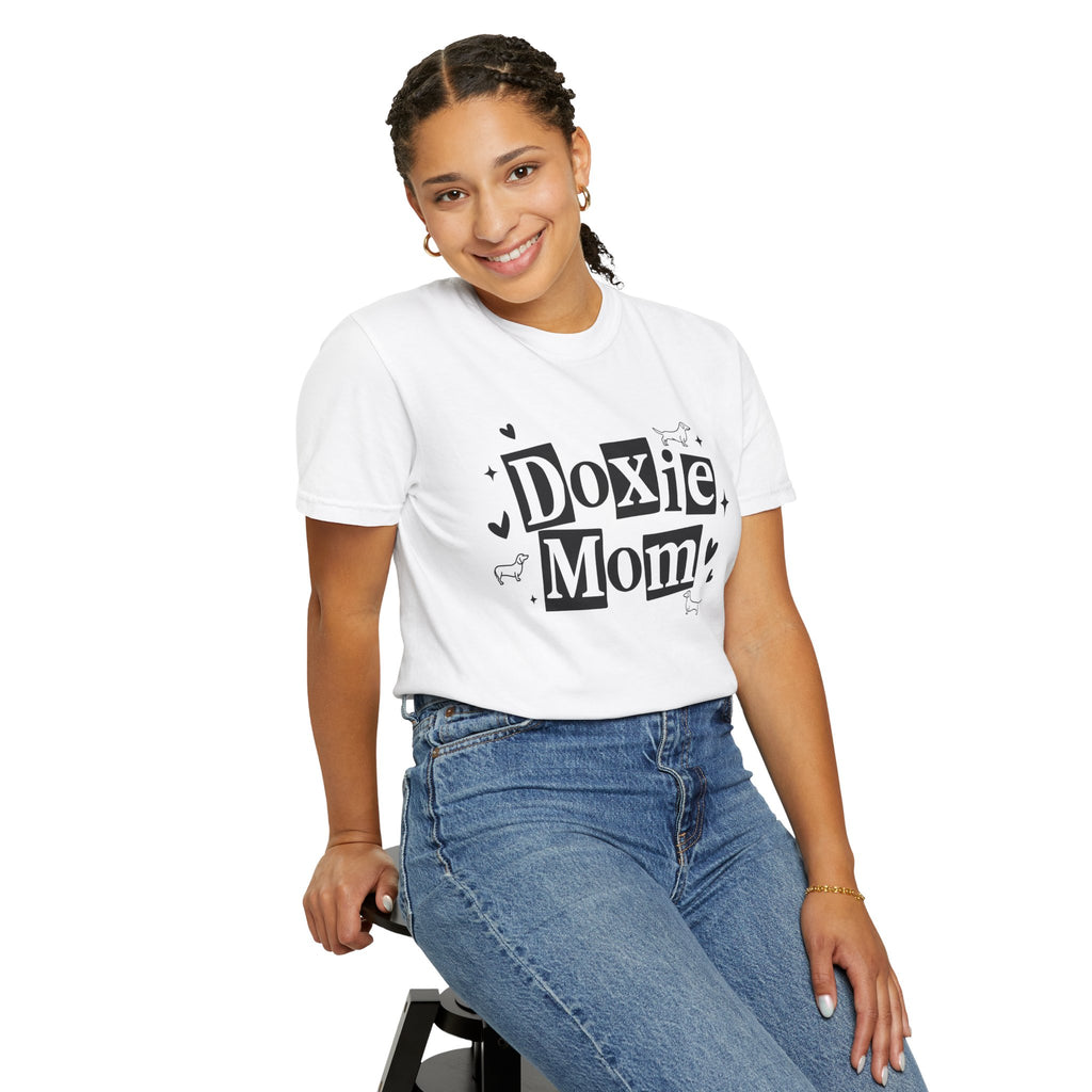 Doxie Mom T-Shirt — Cute Dachshund Dog Mom Tee, Dog Lover Gift