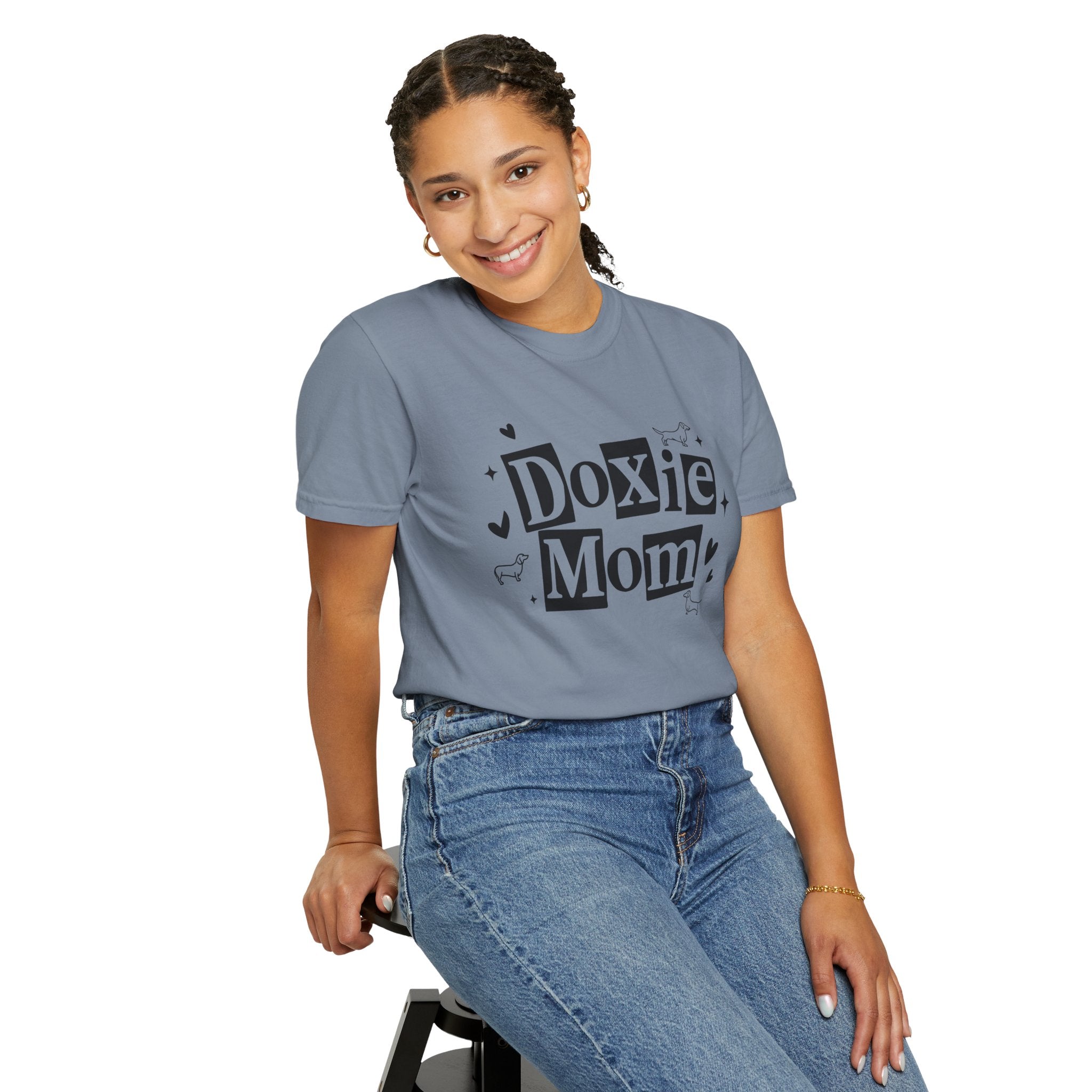 Doxie Mom T-Shirt — Cute Dachshund Dog Mom Tee, Dog Lover Gift