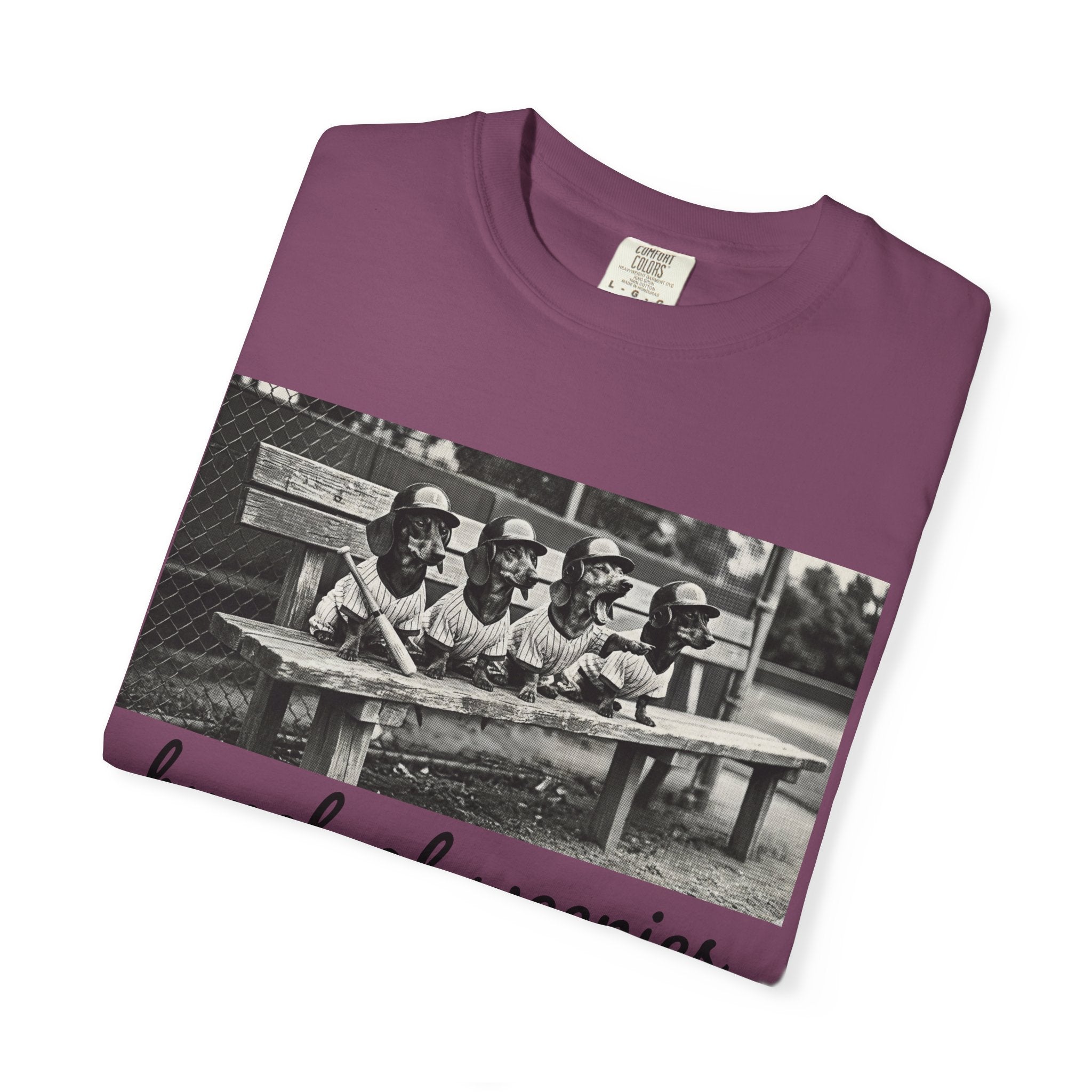 Bunch of Weenies Black Text Vintage Photo T-Shirt