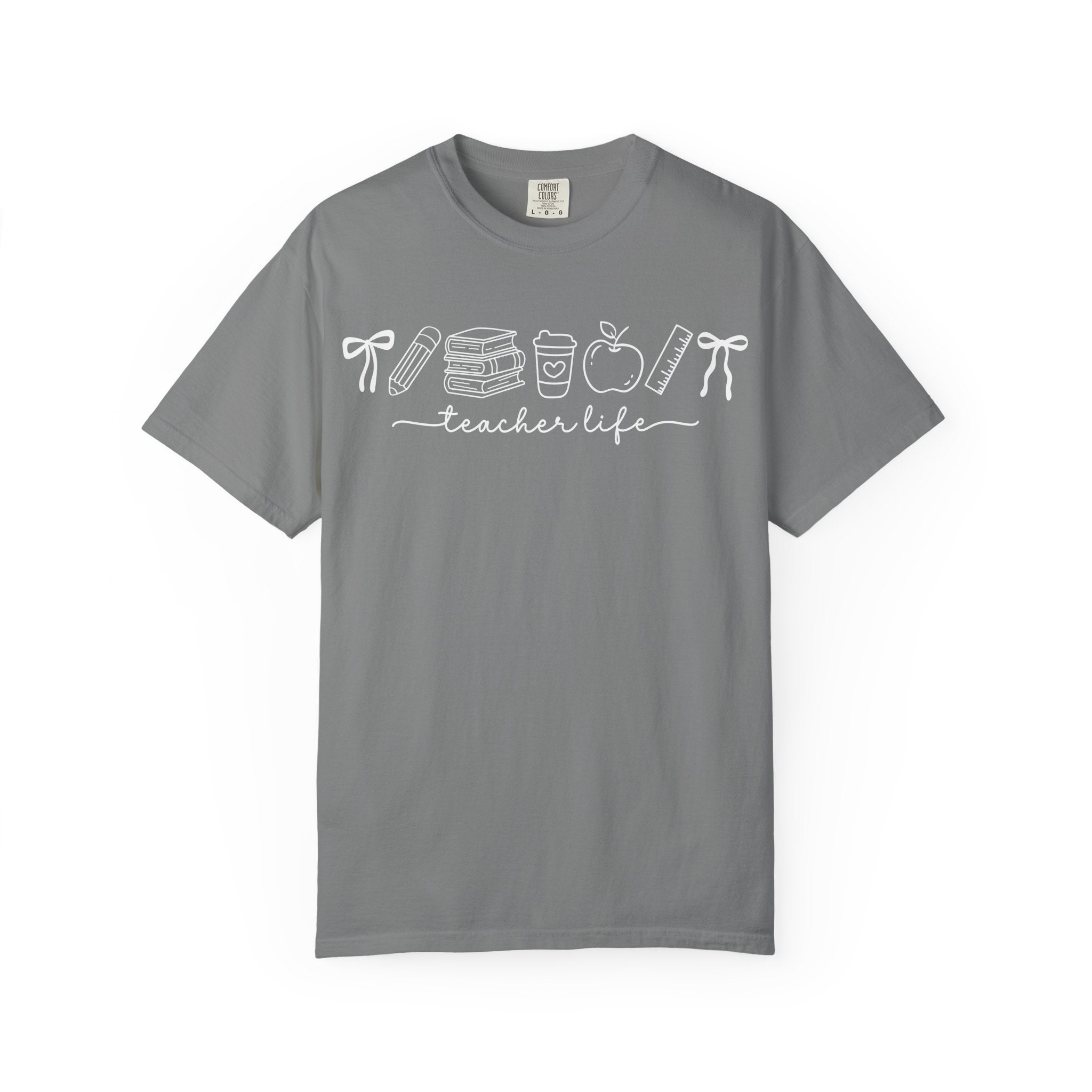 Teacher T-Shirt — Minimal Vintage Cream Tee