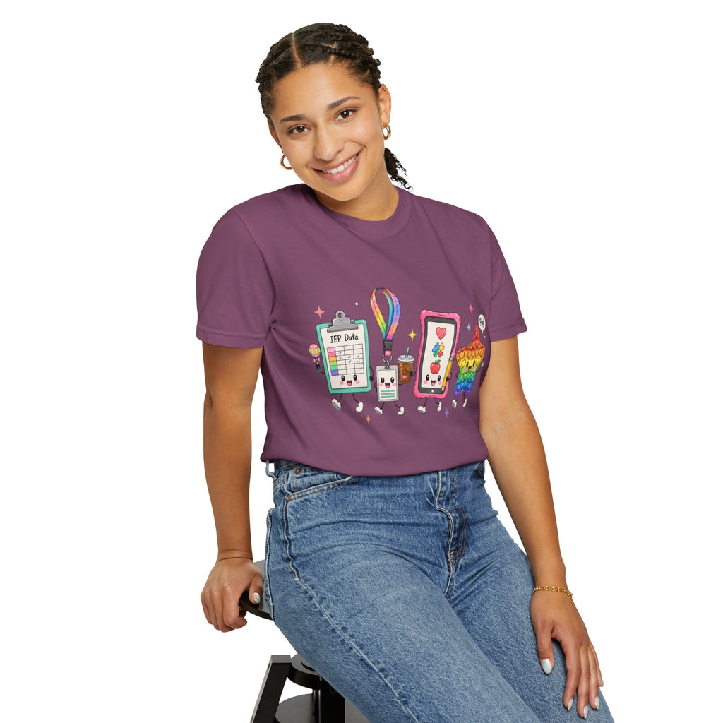Teacher Tech Friends Graphic T-Shirt — IEP data