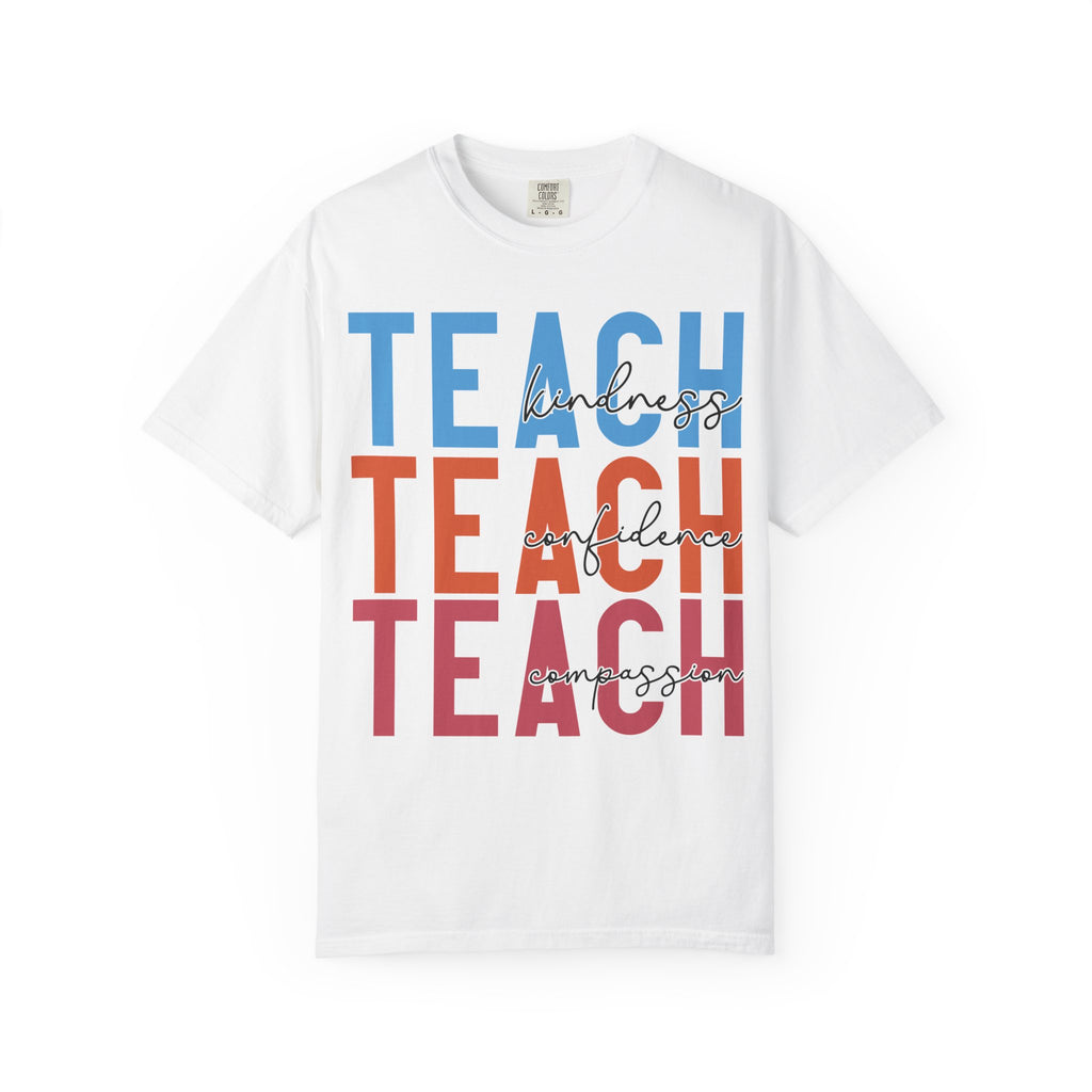 Teach Kindness Graphic Tee — Teacher Appreciation T-Shirt