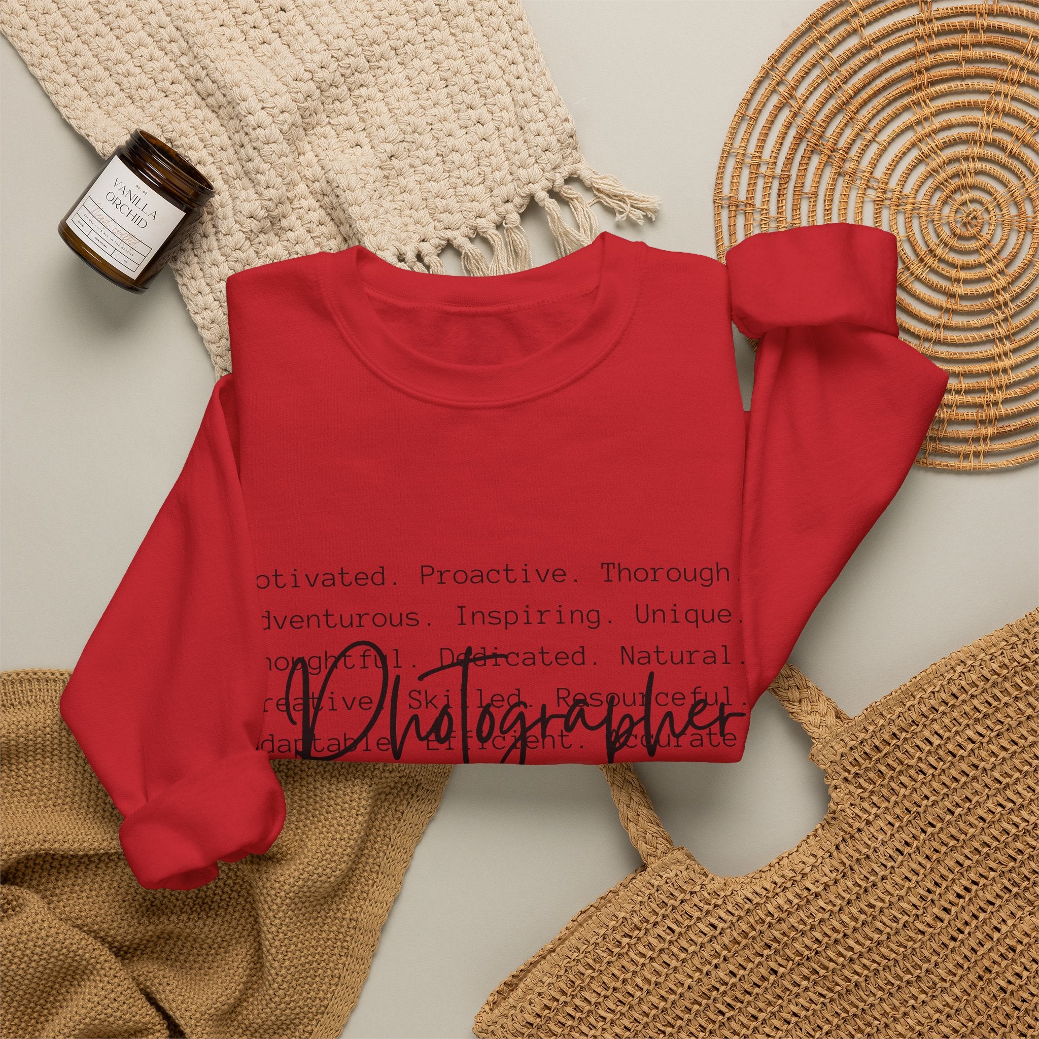 Photographer Crewneck Sweatshirt
