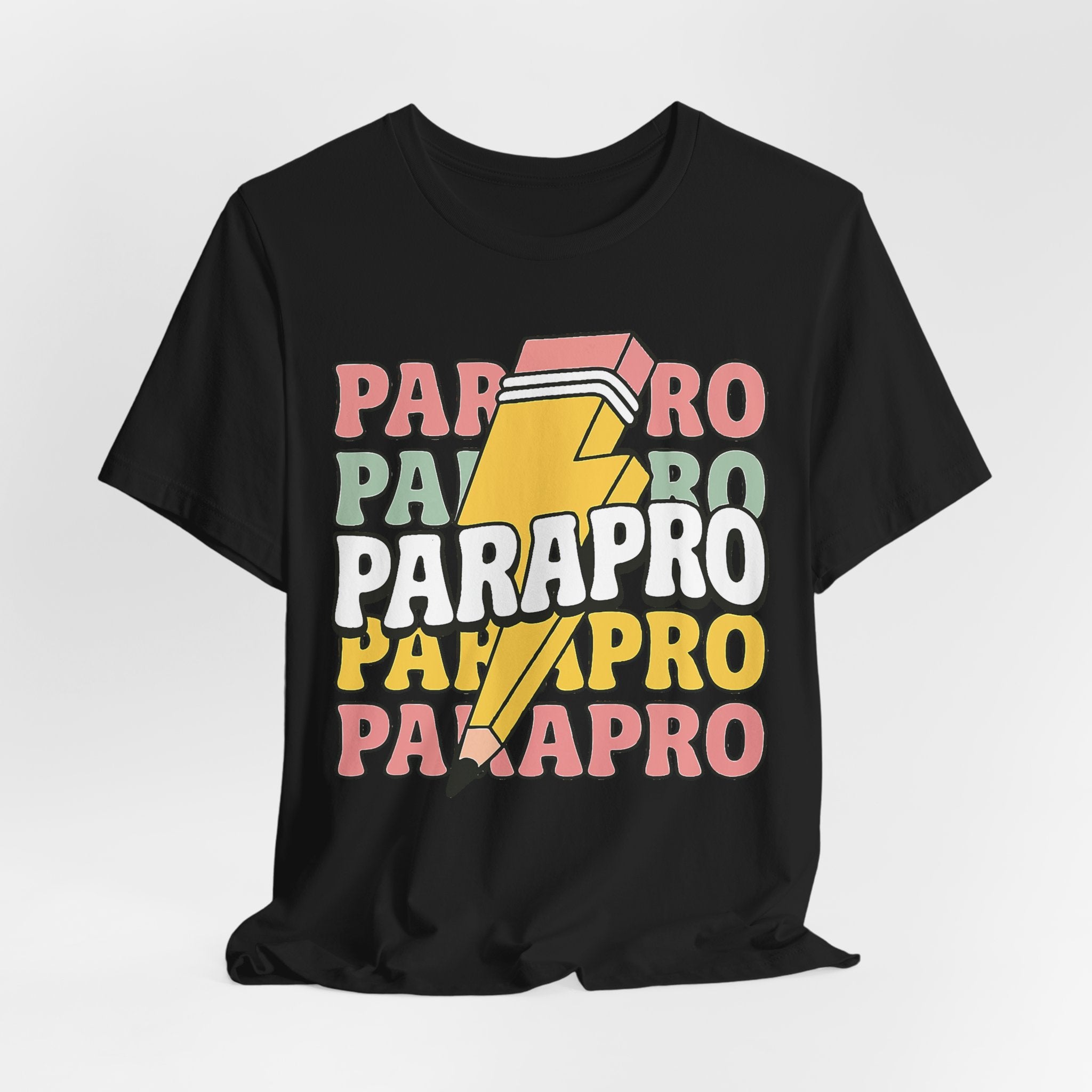 Parapro Pencil Tee — Retro Paraprofessional Appreciation Shirt