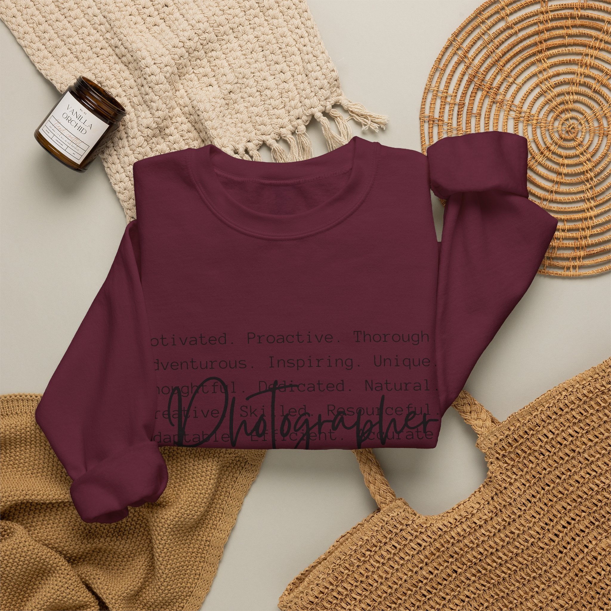 Photographer Crewneck Sweatshirt