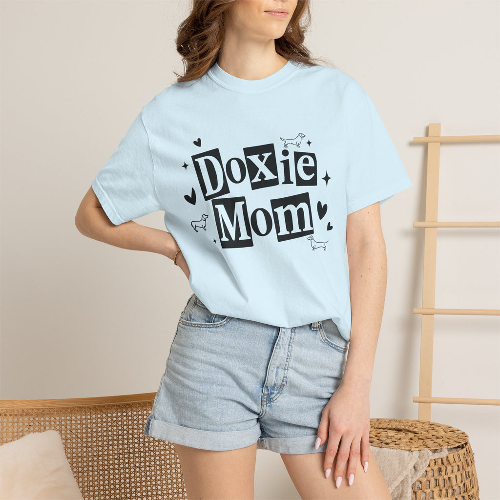 Doxie Mom T-Shirt — Cute Dachshund Dog Mom Tee, Dog Lover Gift