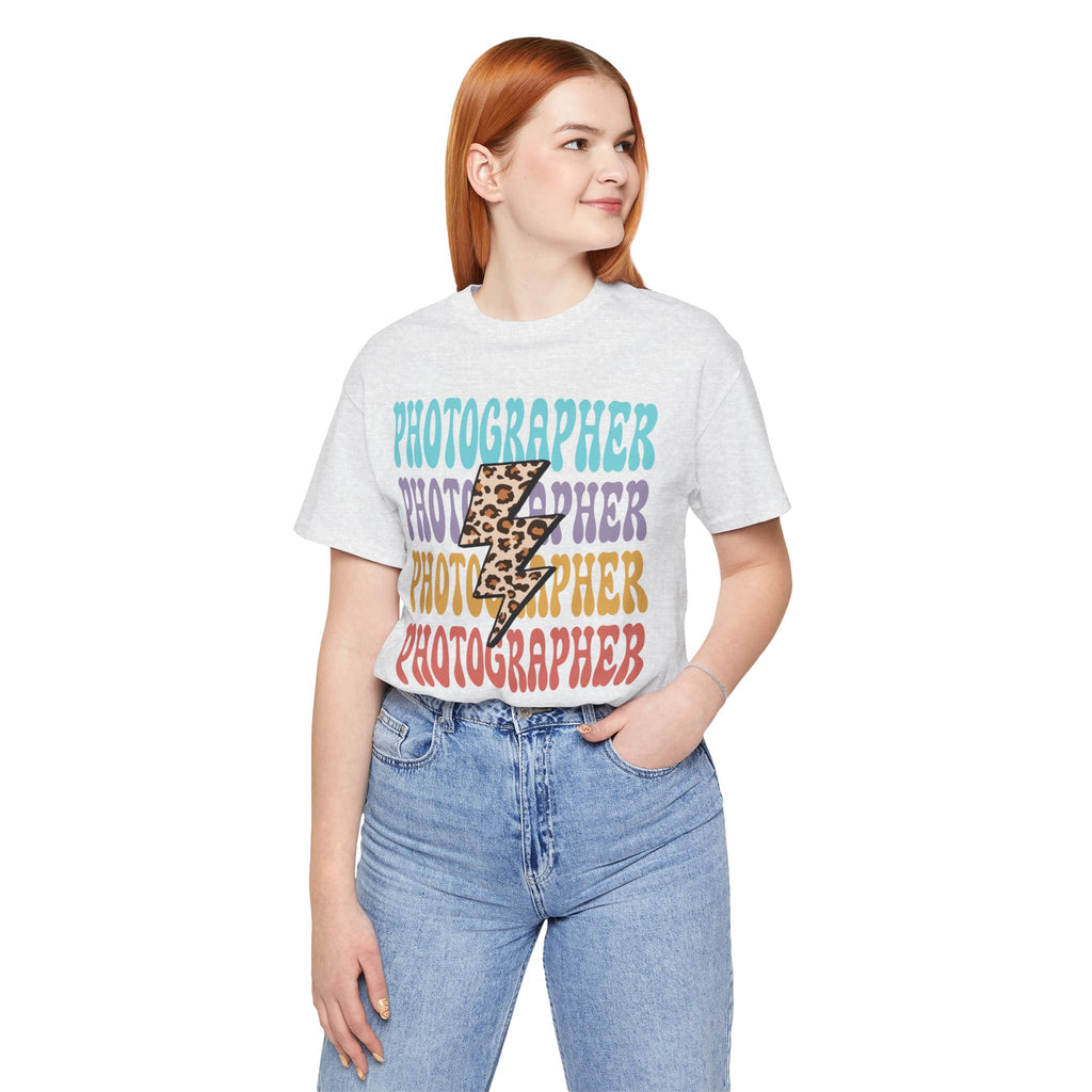 Photographer Lightning Bolt Tee
