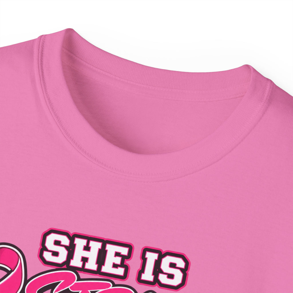 Katie Strong — "She is Strong" Breast Cancer Awareness Tee