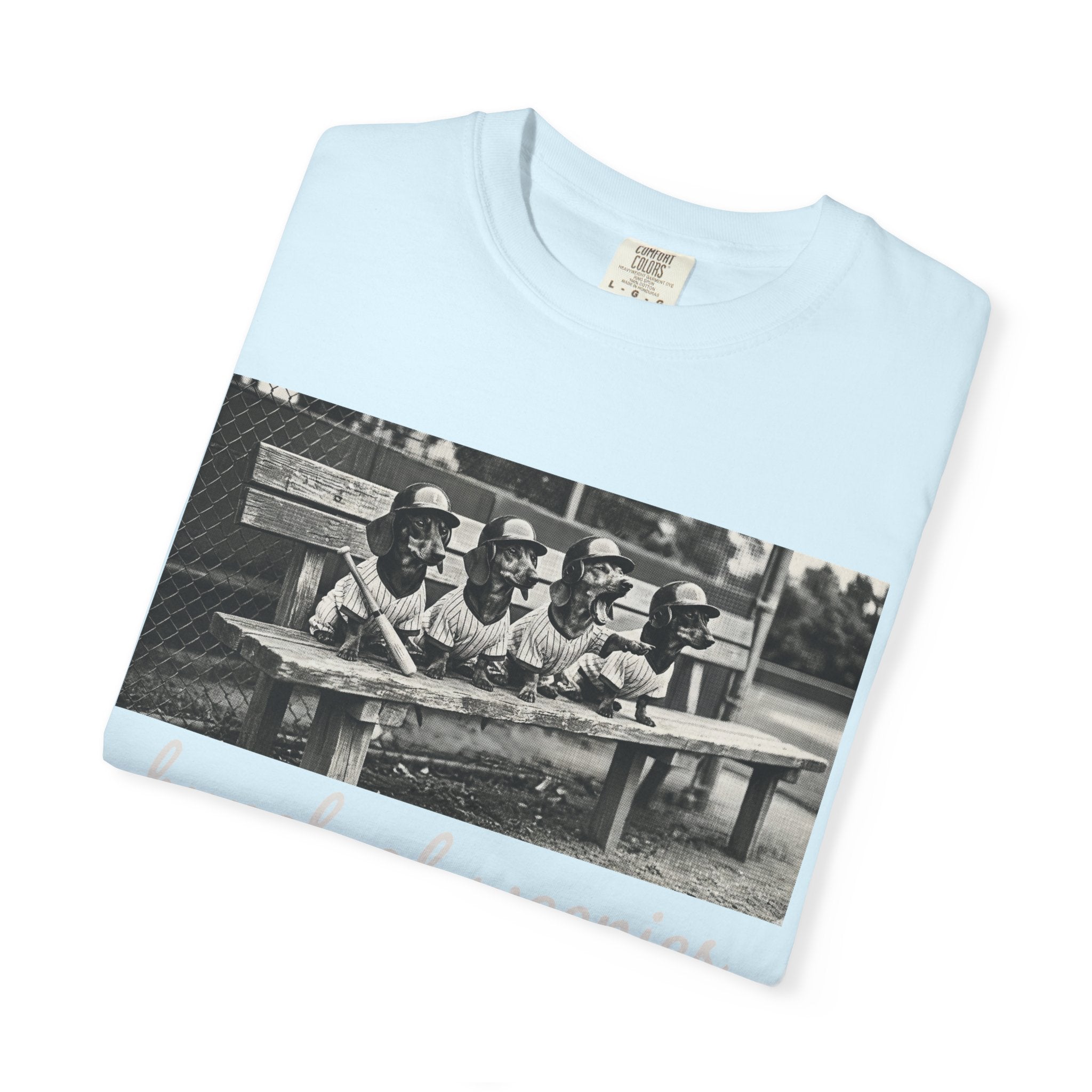 Vintage Bunch of Weenies White Text Photo T-Shirt