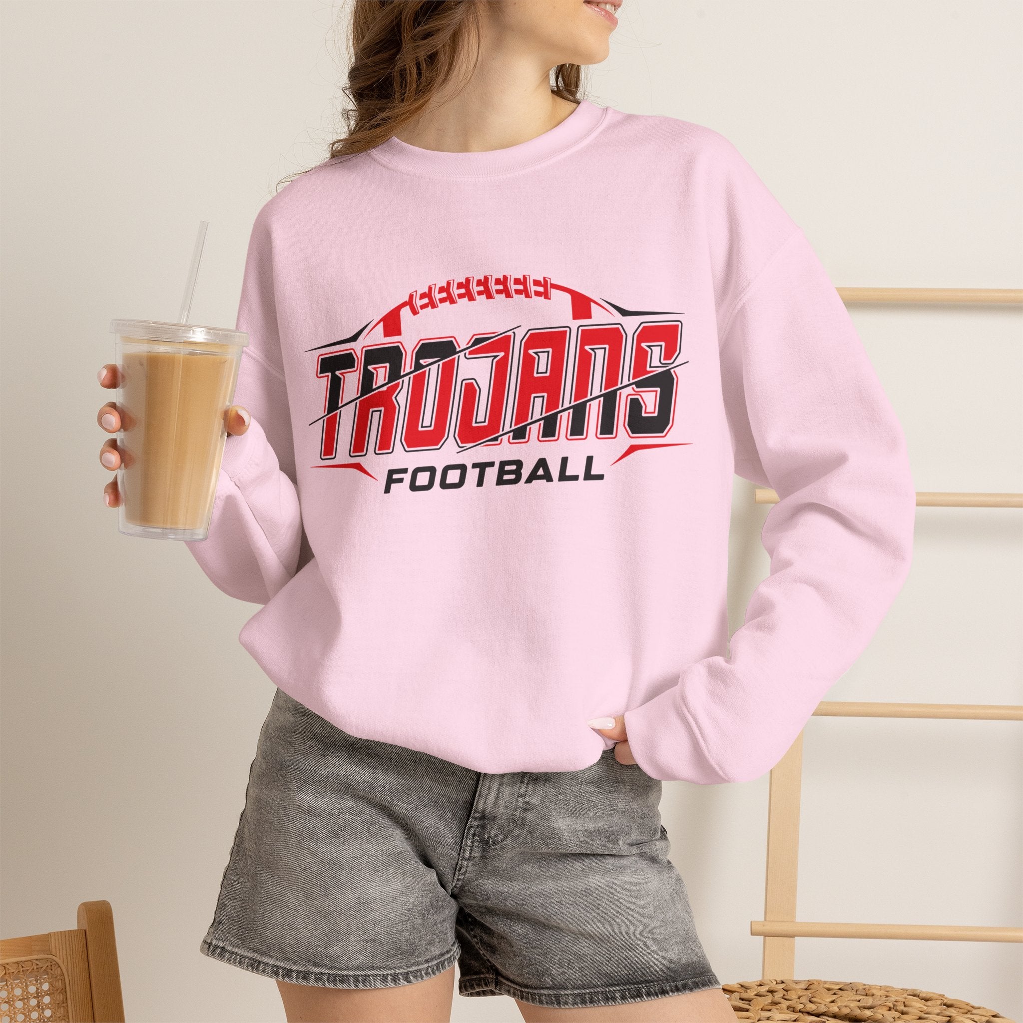 Trojans Football Crewneck Sweatshirt