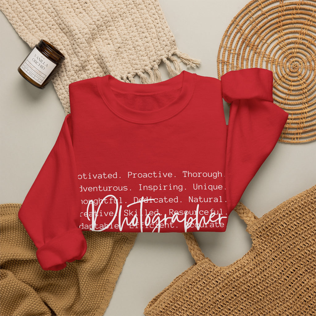 Photographer Crewneck Sweatshirt