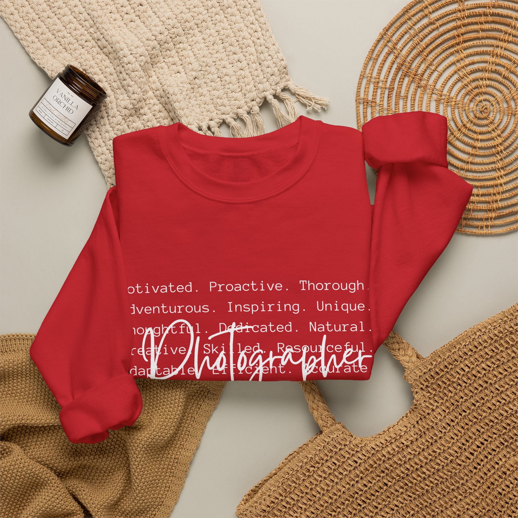 Photographer Crewneck Sweatshirt