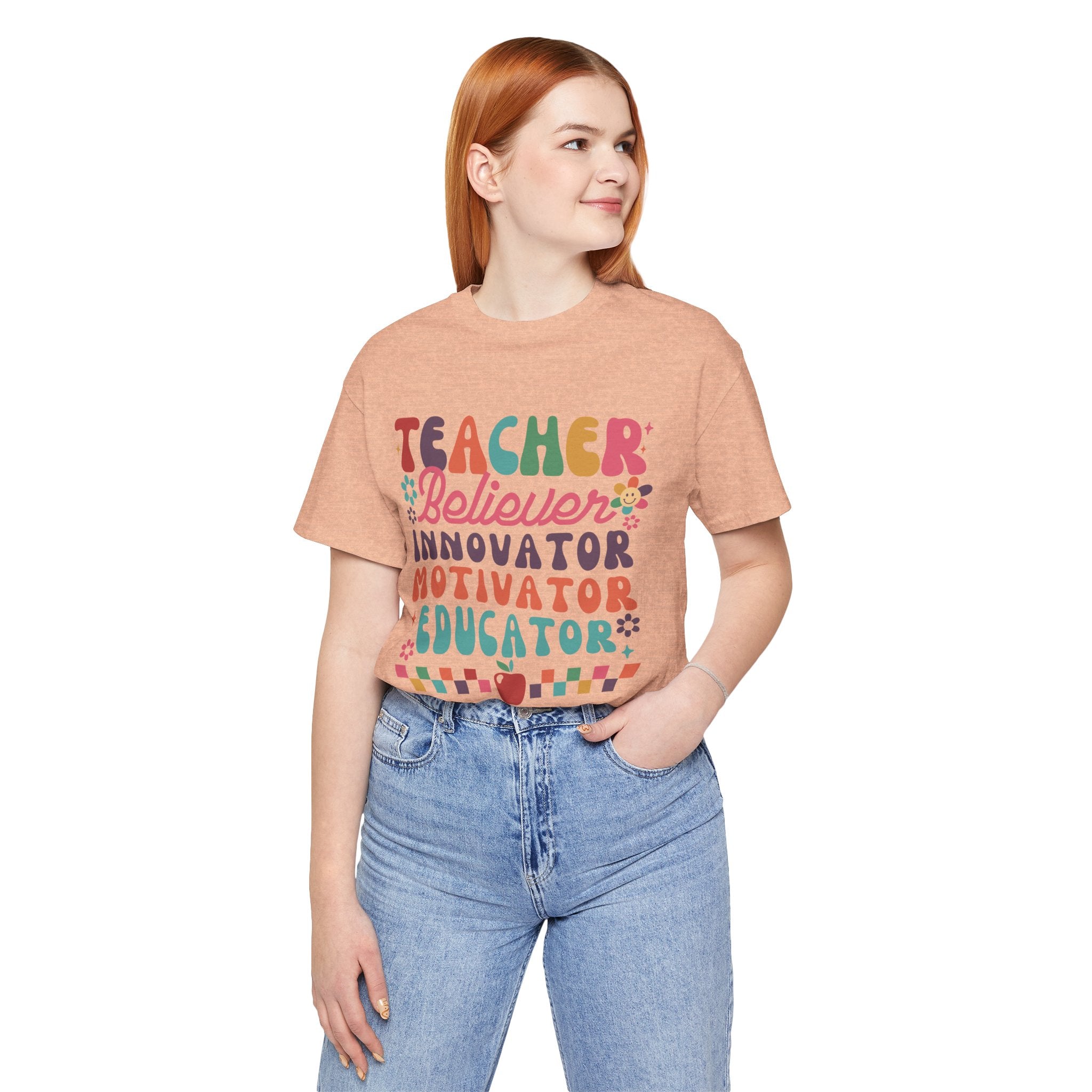 Teacher Believer Innovator Motivator Educator Tee