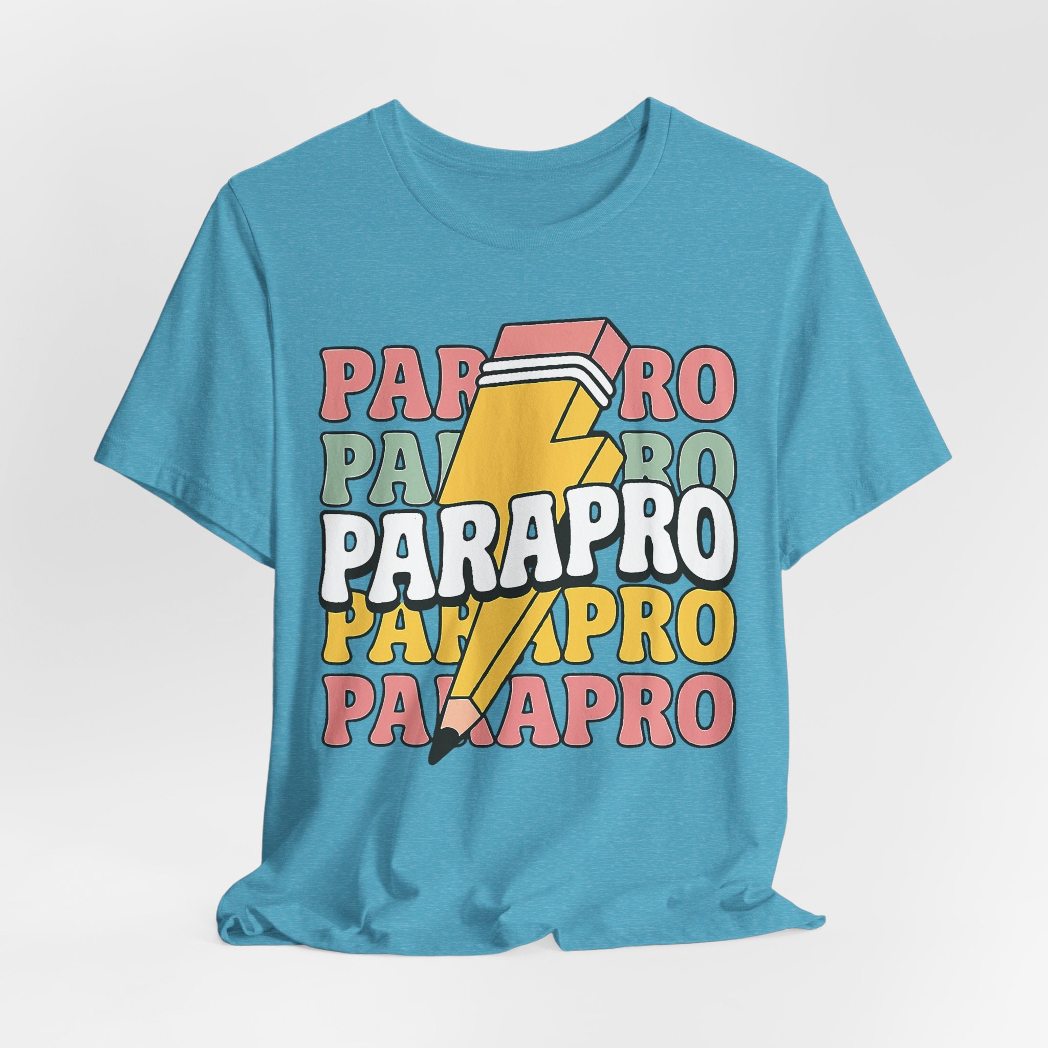 Parapro Pencil Tee — Retro Paraprofessional Appreciation Shirt