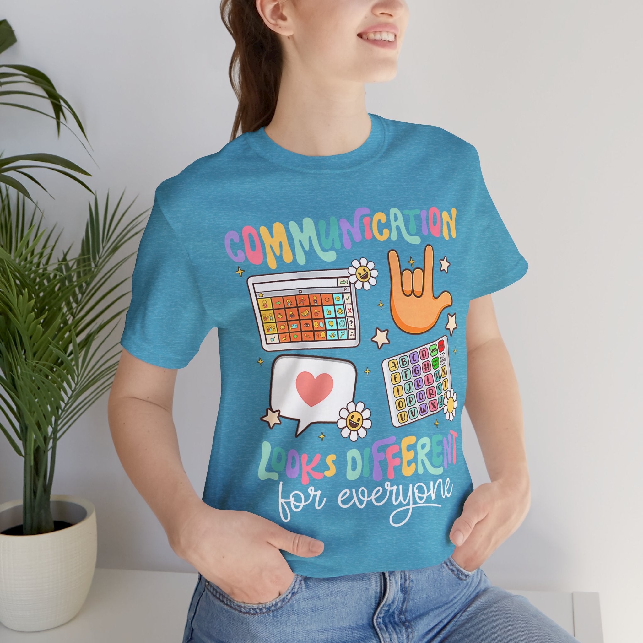 Communication Looks Different Tee
