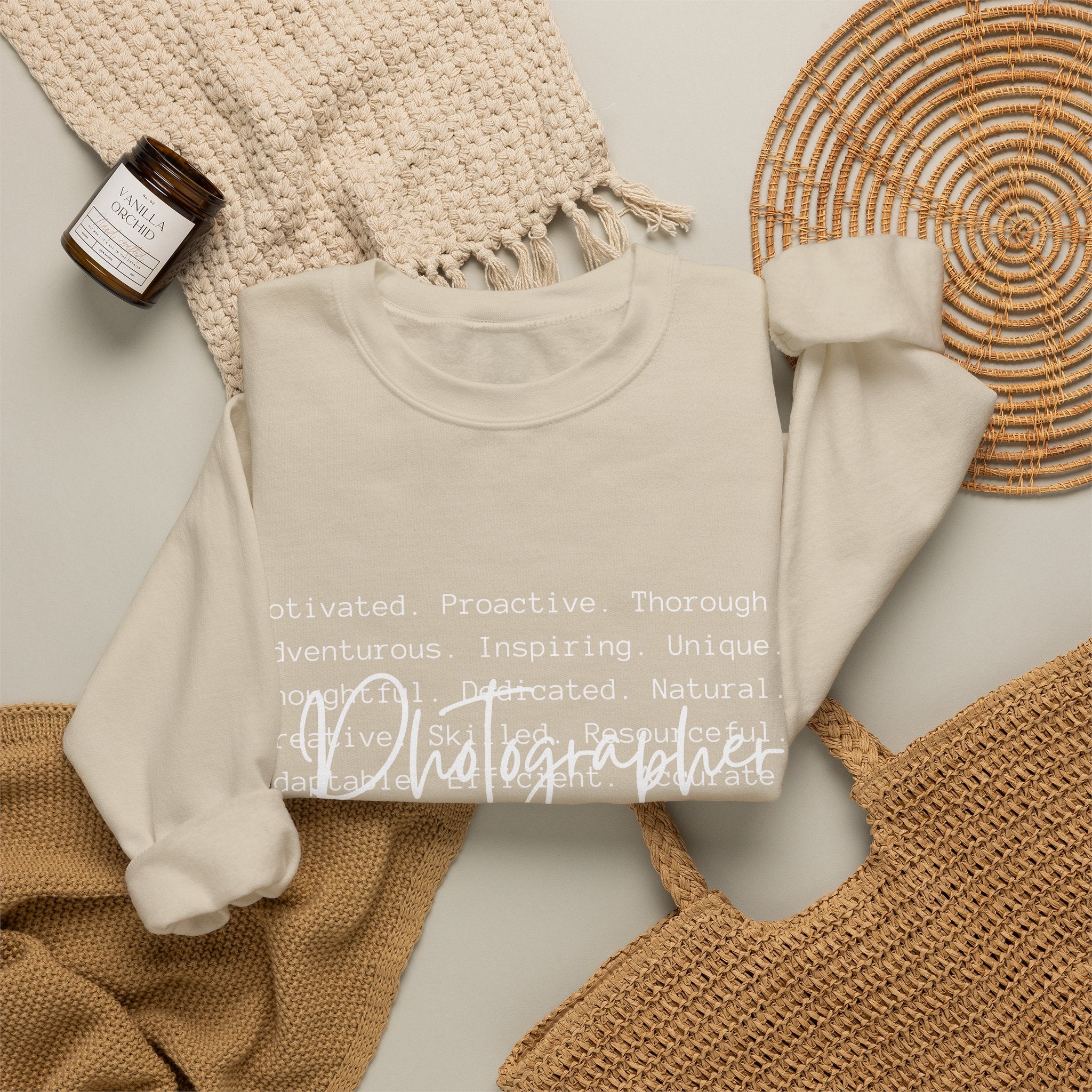 Photographer Crewneck Sweatshirt