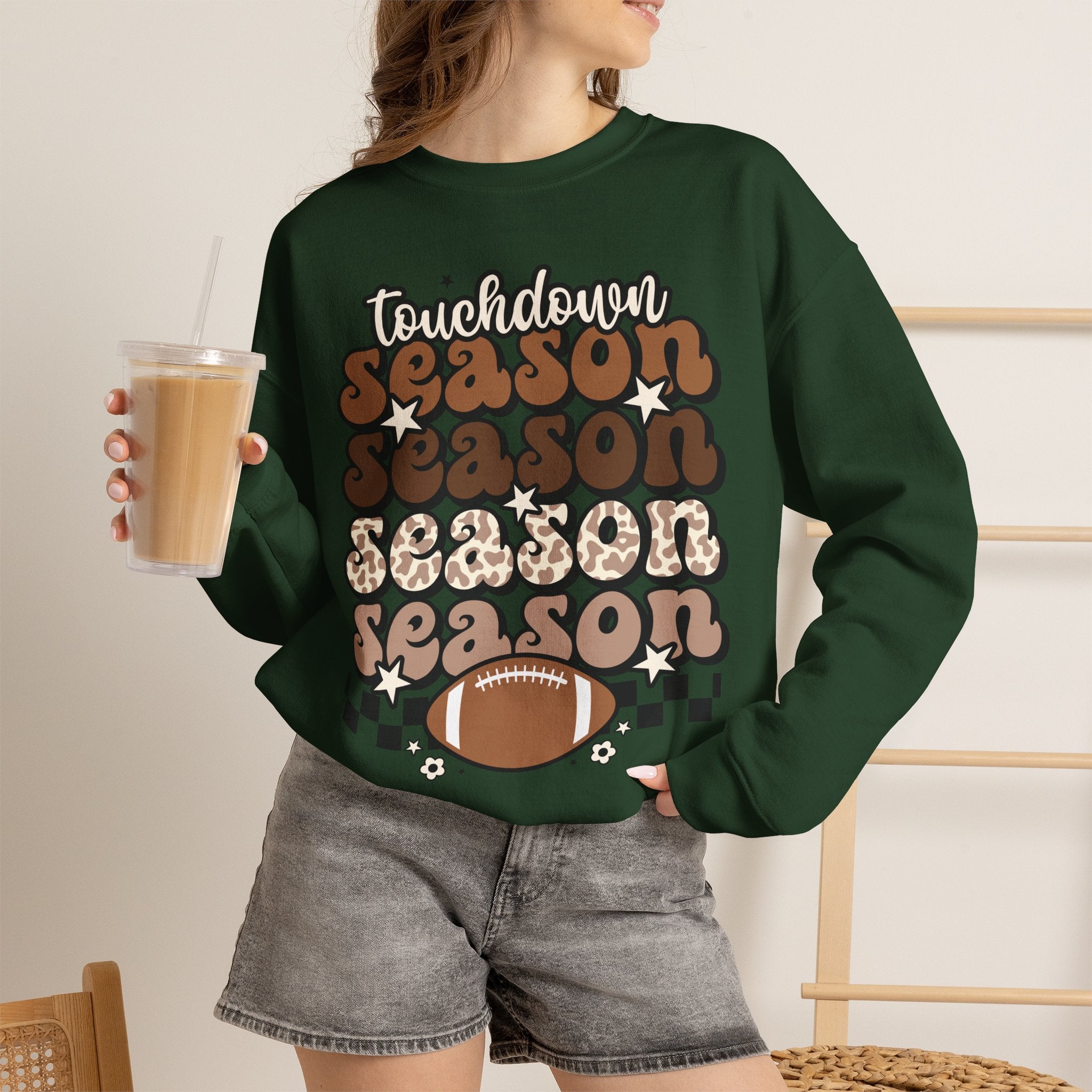 Touchdown Season Unisex Heavy Blend™ Crewneck Sweatshirt
