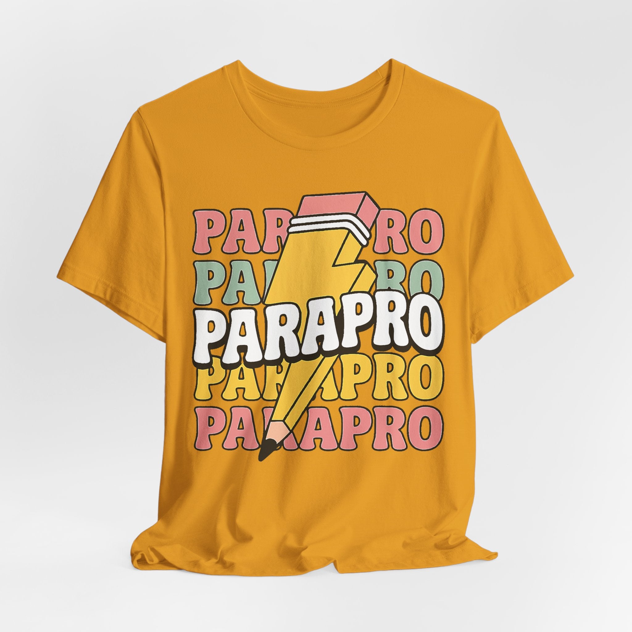 Parapro Pencil Tee — Retro Paraprofessional Appreciation Shirt
