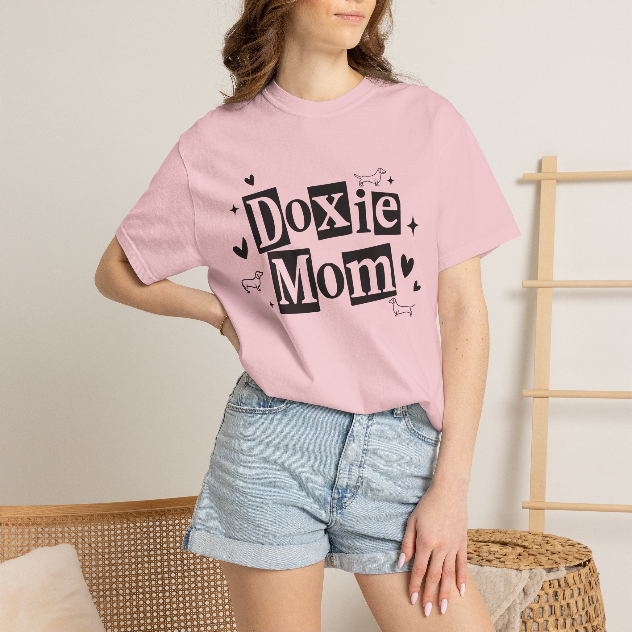 Doxie Mom T-Shirt — Cute Dachshund Dog Mom Tee, Dog Lover Gift