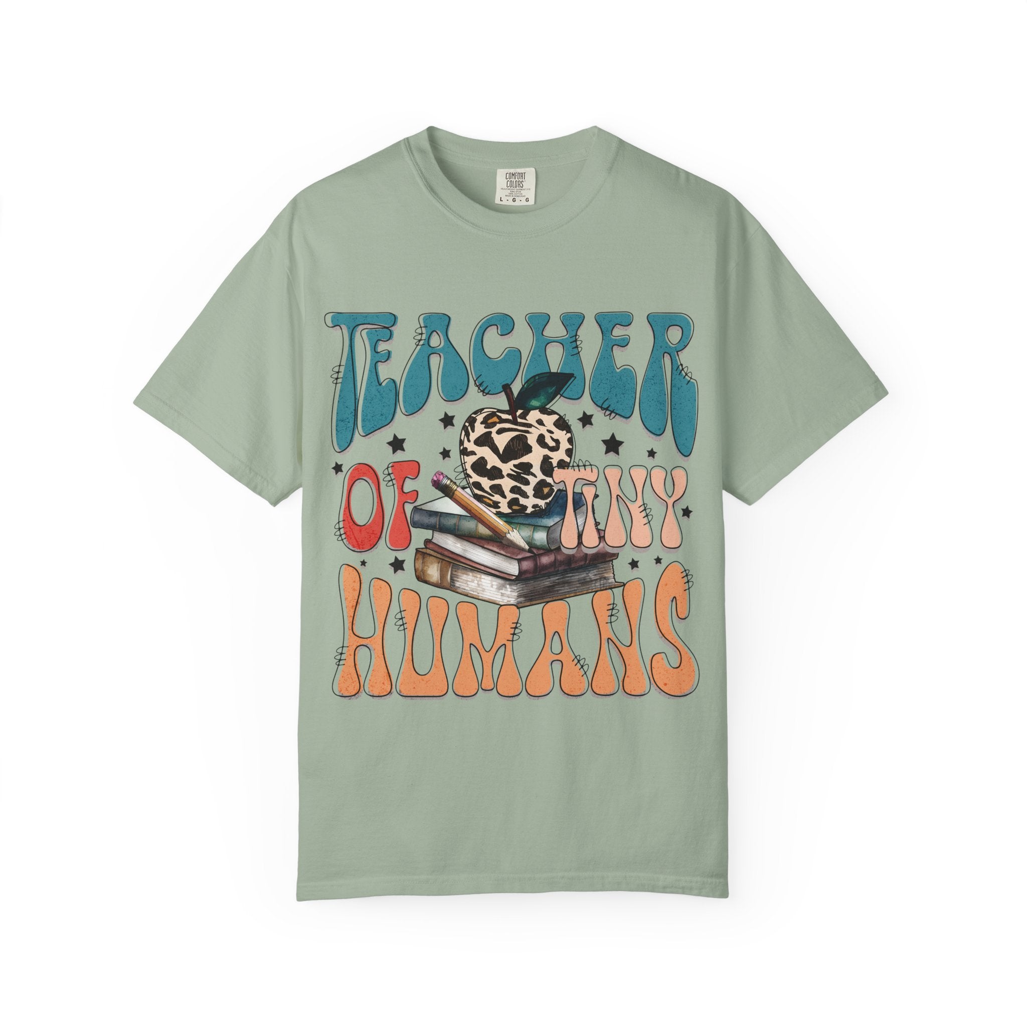 Teacher of Tiny Humans T-Shirt — Cute Retro Teacher Graphic Tee