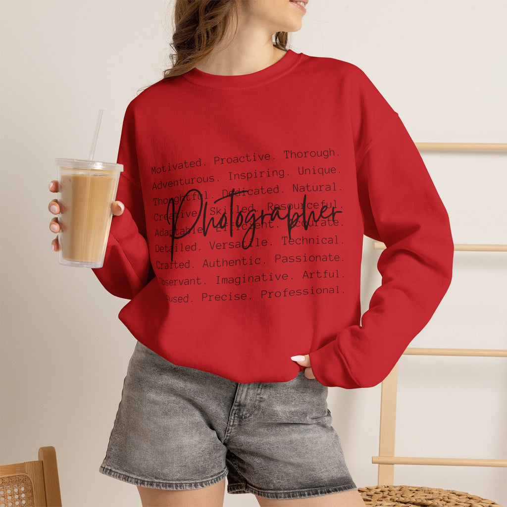 Photographer Crewneck Sweatshirt