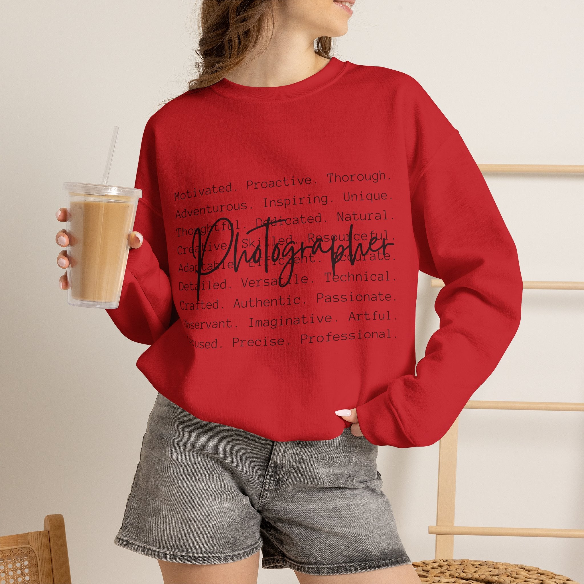 Photographer Crewneck Sweatshirt