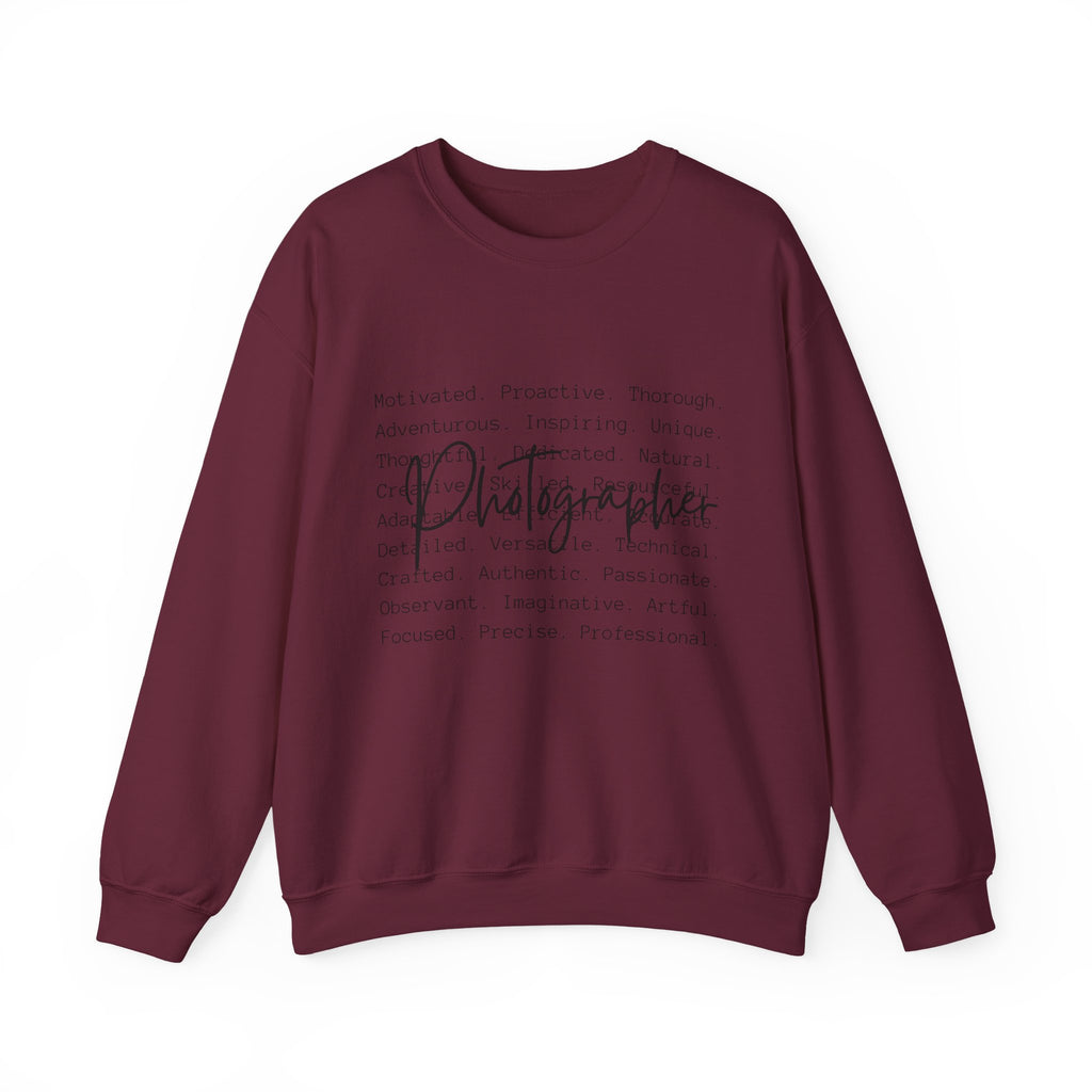 Photographer Crewneck Sweatshirt