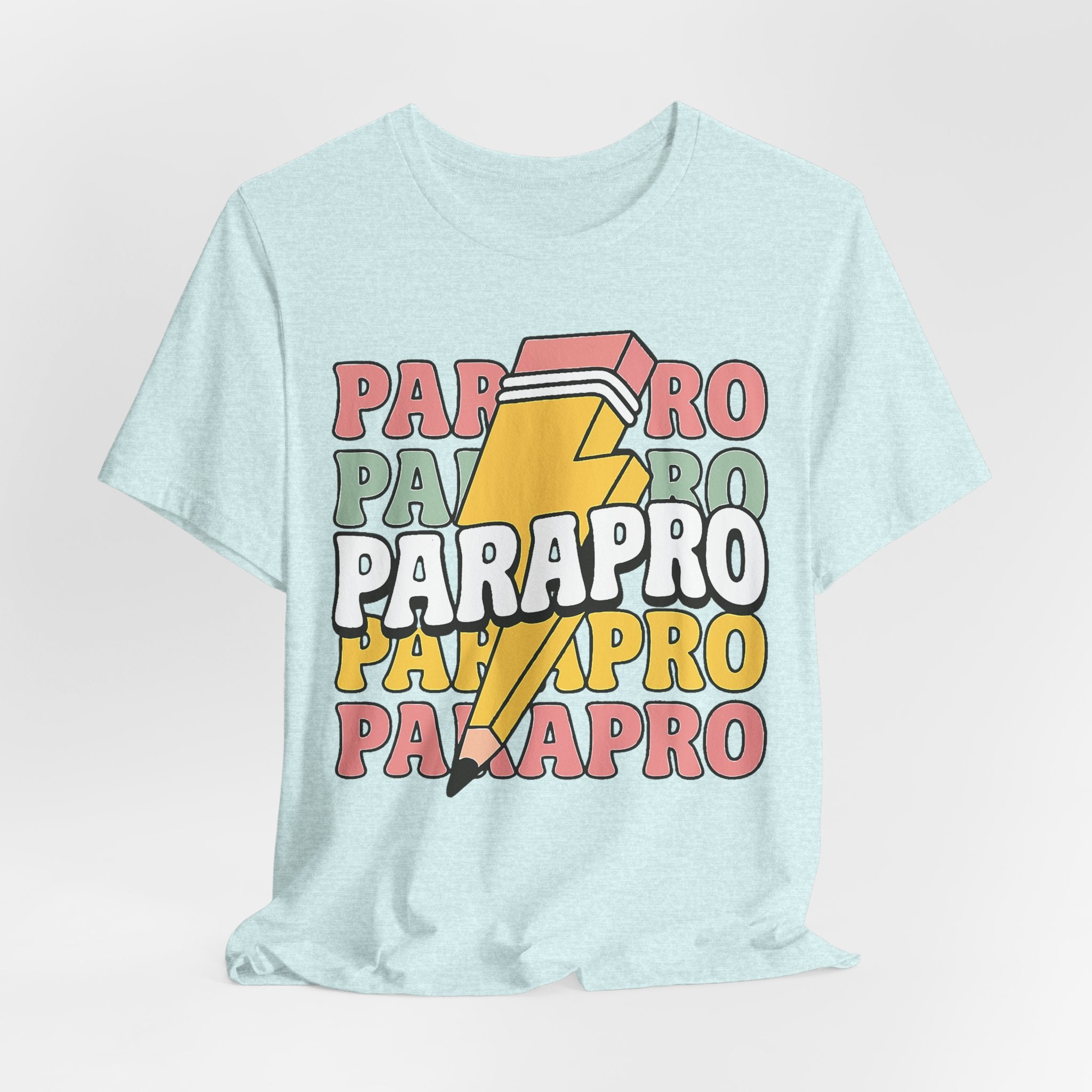 Parapro Pencil Tee — Retro Paraprofessional Appreciation Shirt