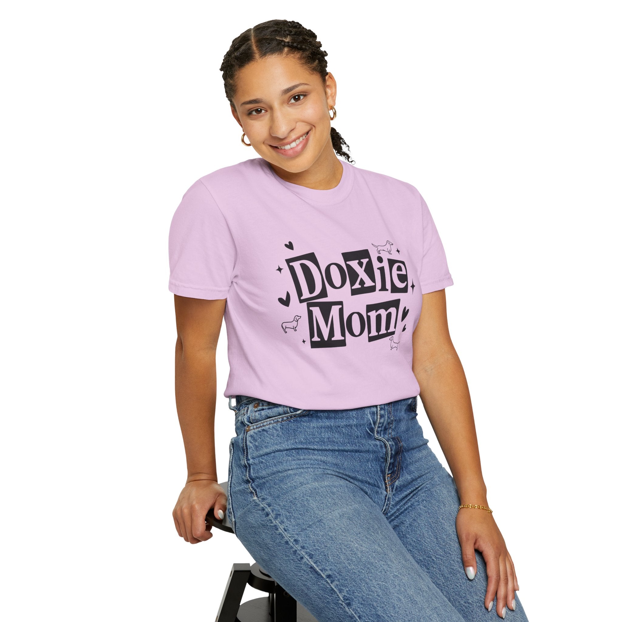 Doxie Mom T-Shirt — Cute Dachshund Dog Mom Tee, Dog Lover Gift