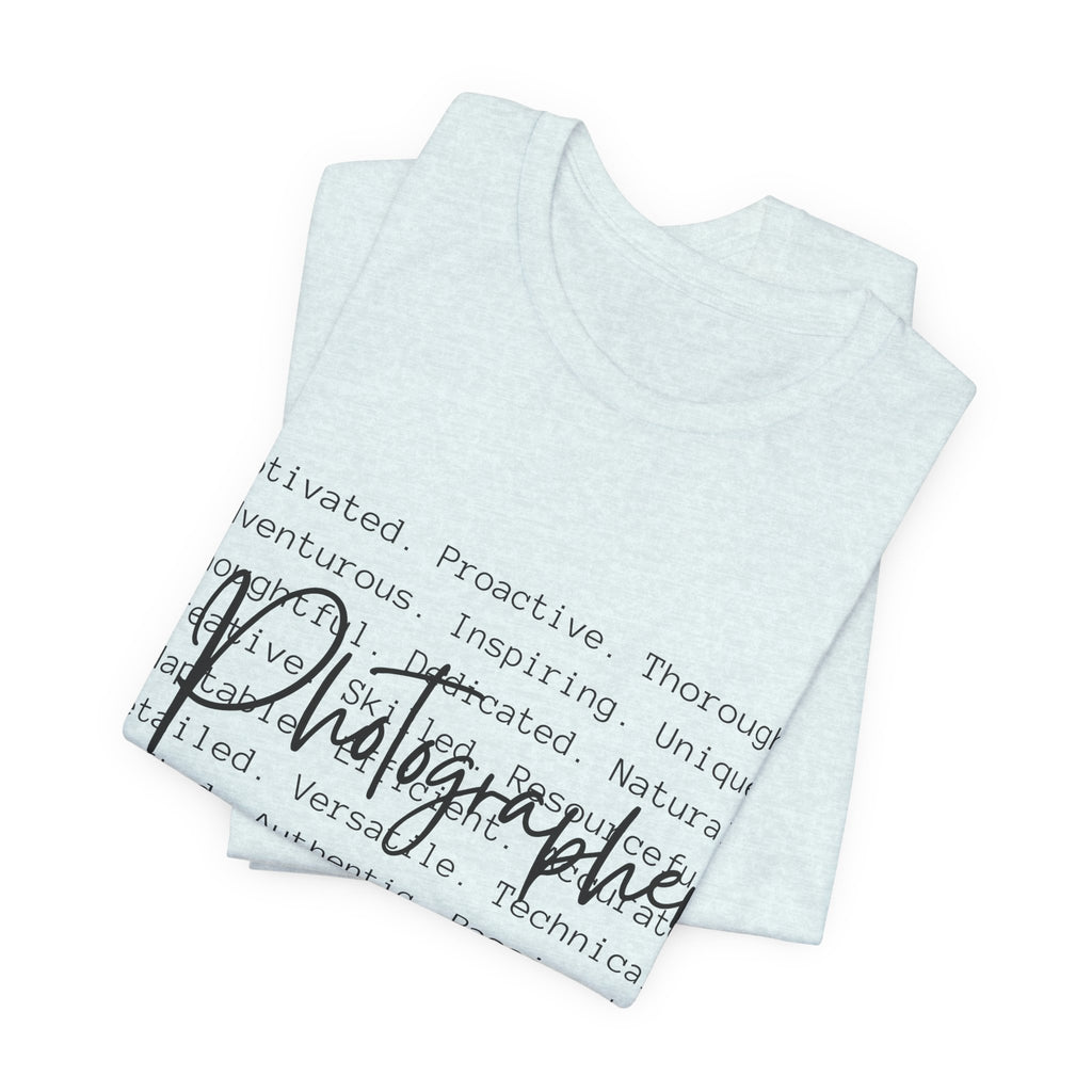 Photographer T‑Shirt