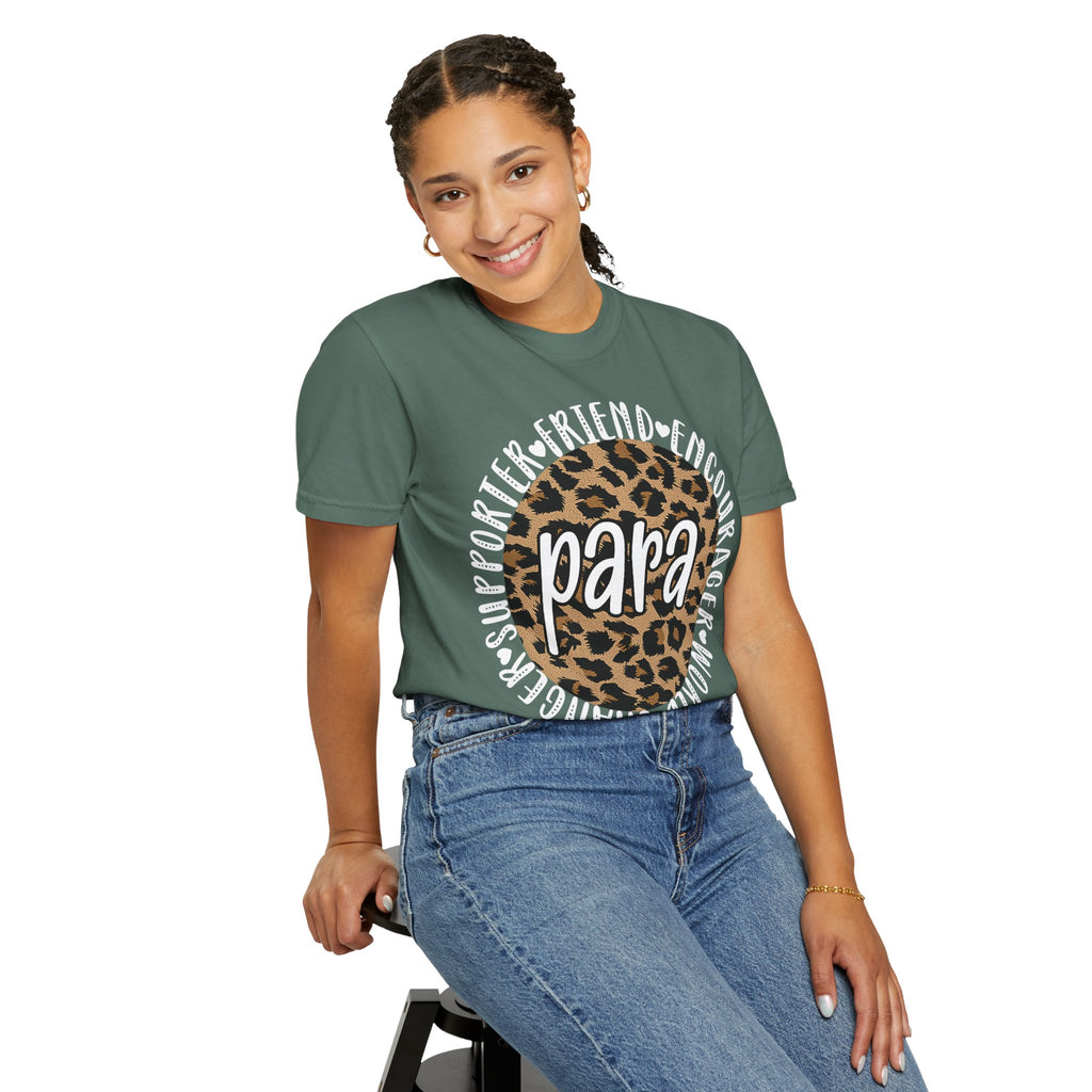 Para Leopard Circle T-Shirt — Supporter, Friend & Encourager Tee