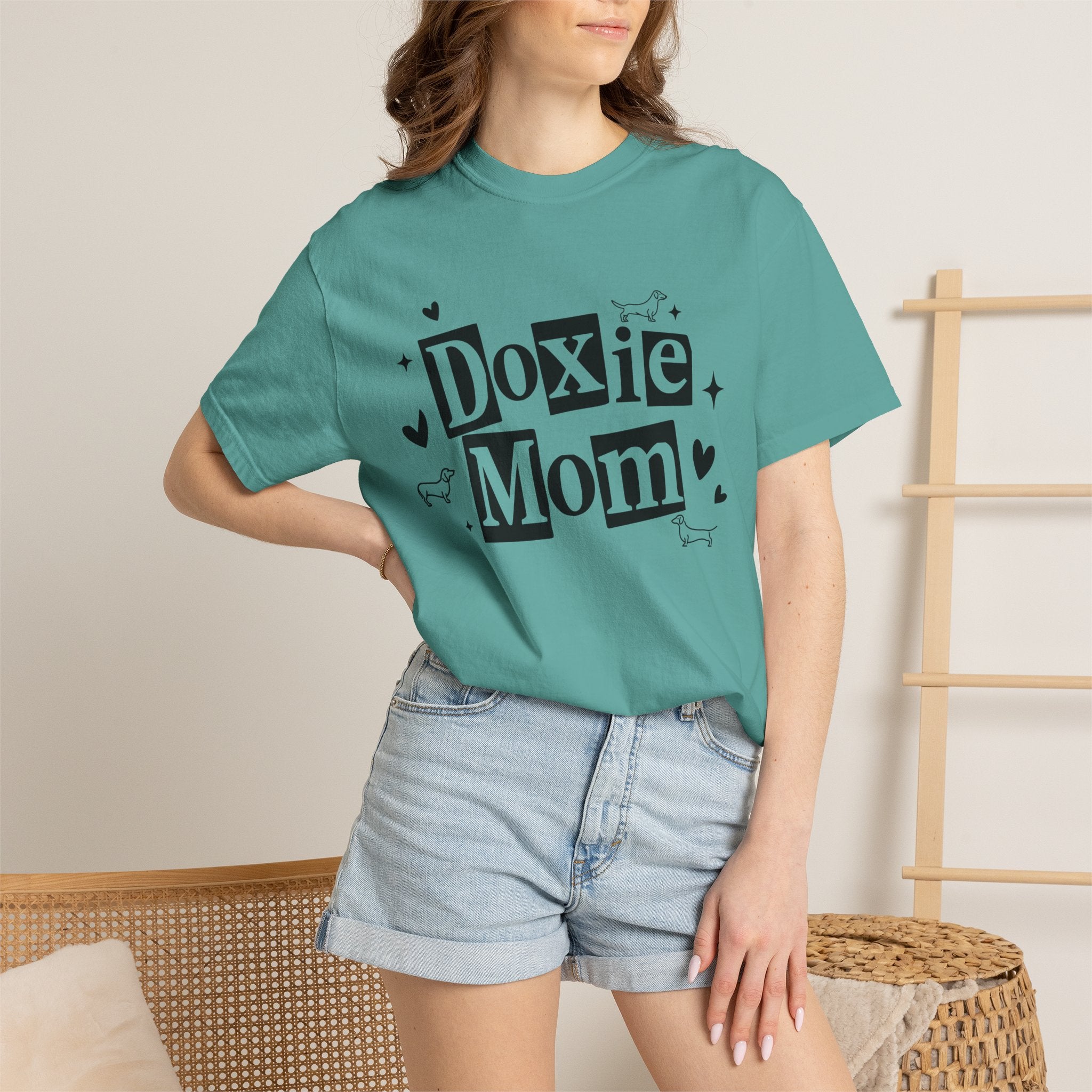 Doxie Mom T-Shirt — Cute Dachshund Dog Mom Tee, Dog Lover Gift