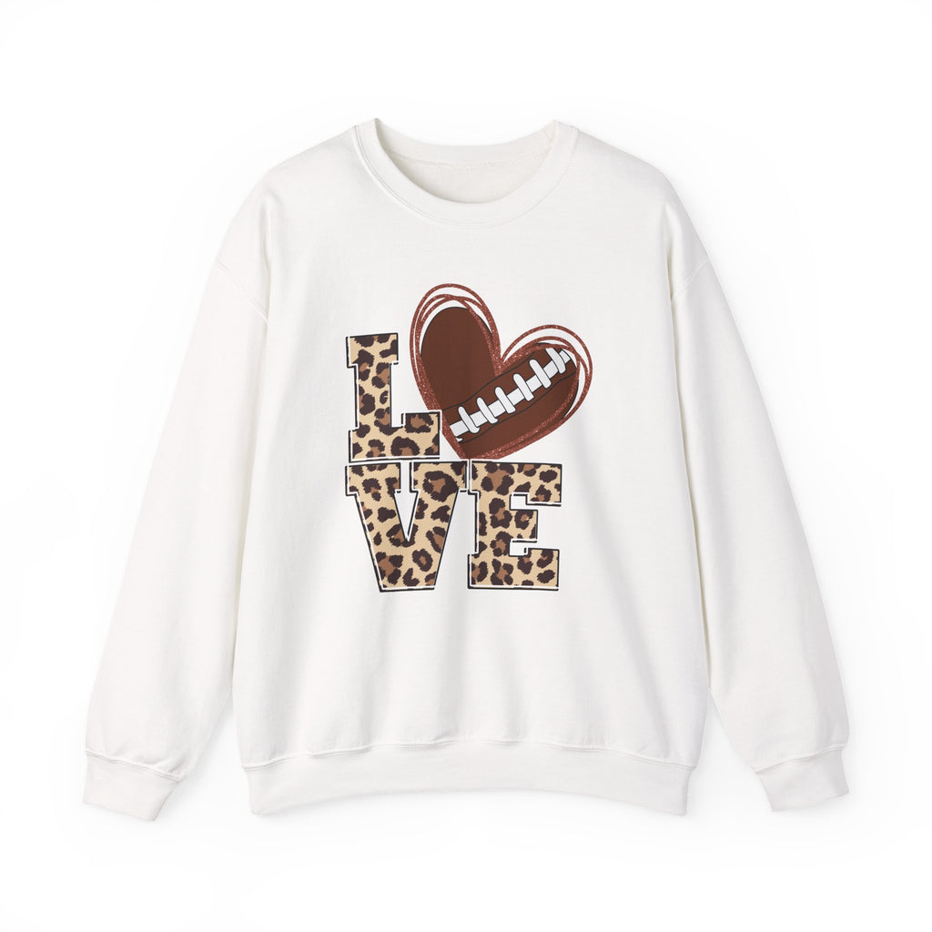 Football Love Leopard Sweatshirt