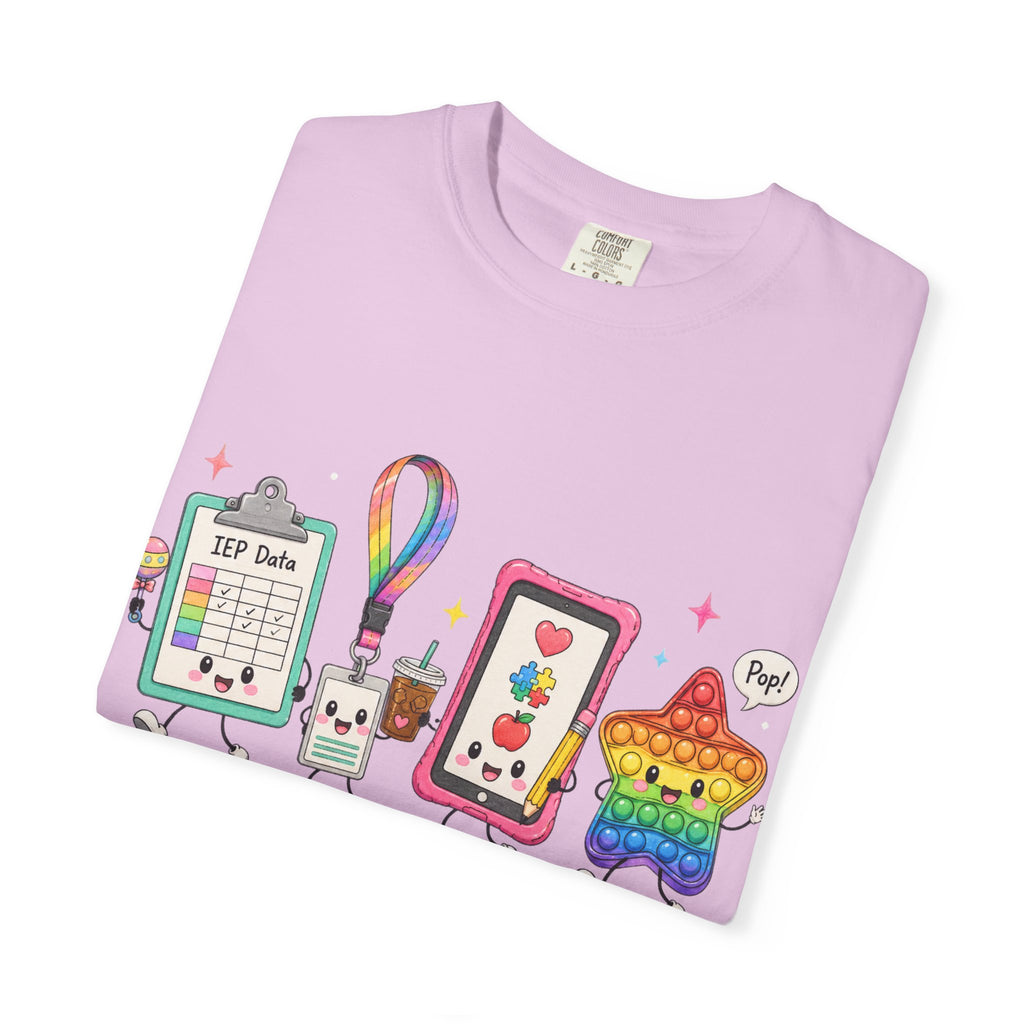 Teacher Tech Friends Graphic T-Shirt — IEP data