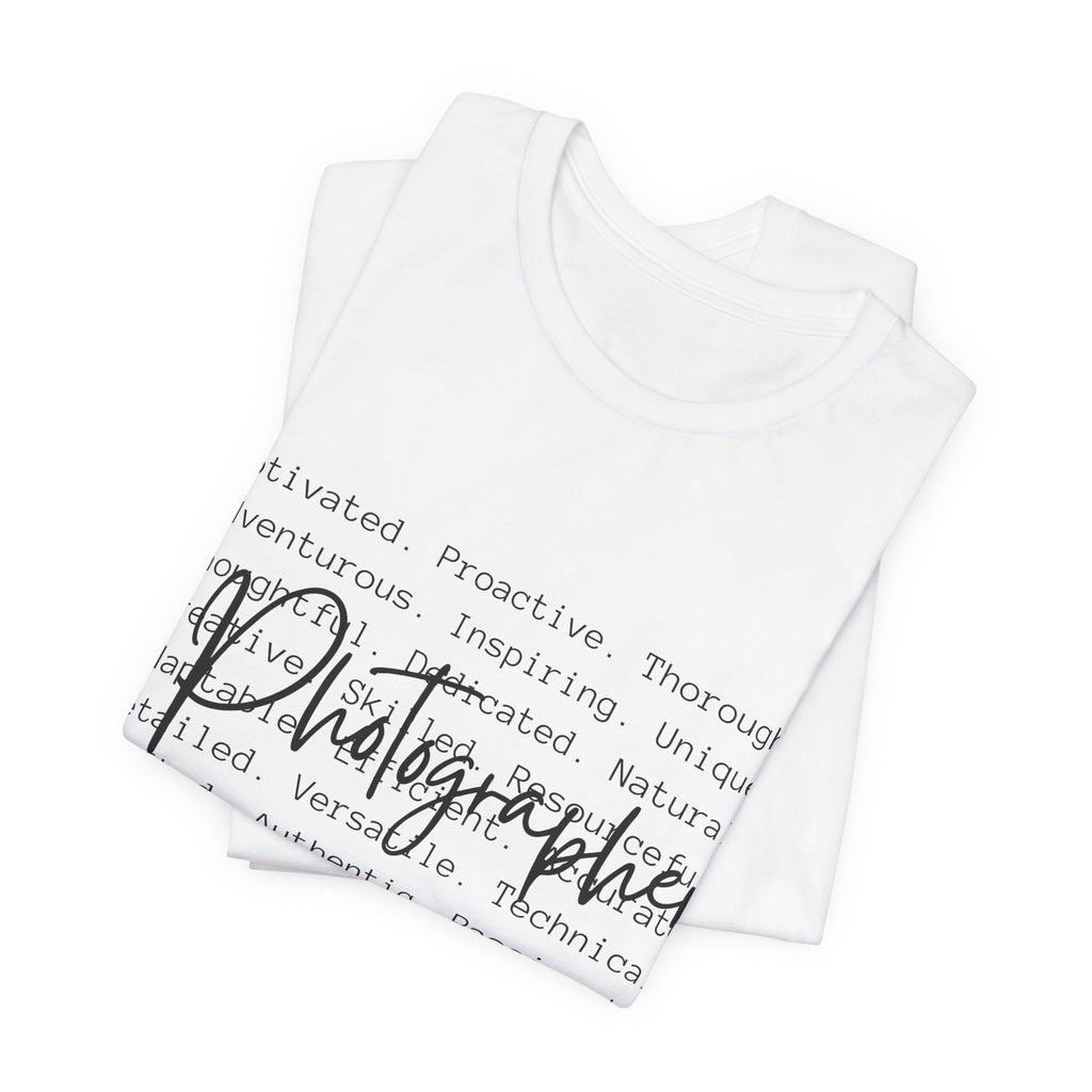 Photographer T‑Shirt