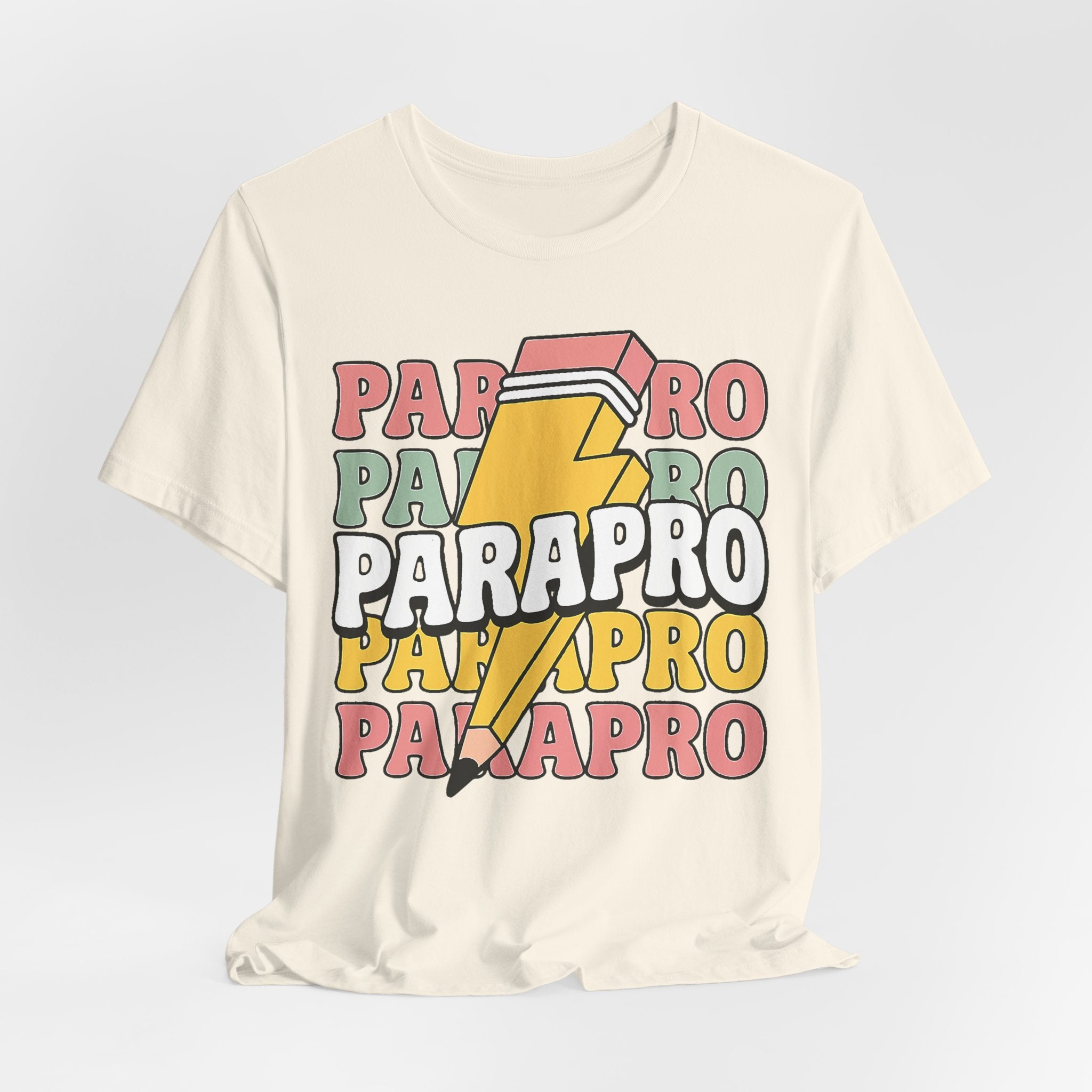Parapro Pencil Tee — Retro Paraprofessional Appreciation Shirt