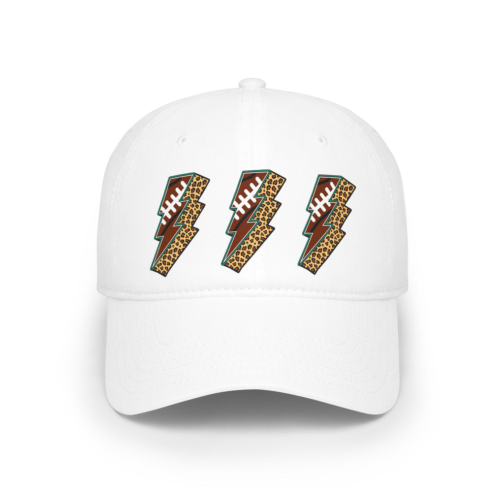 Leopard Football Lightning Cap