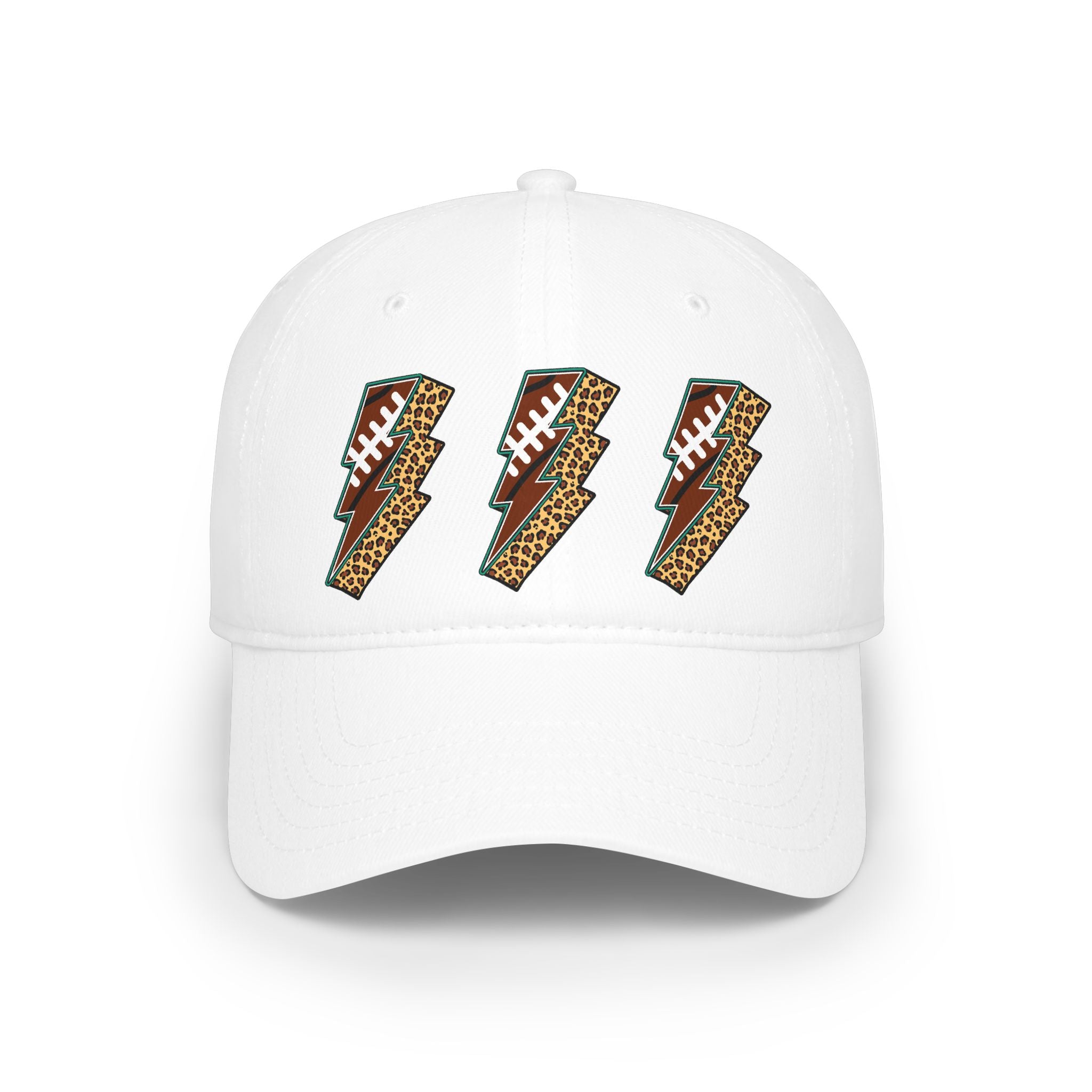 Leopard Football Lightning Cap