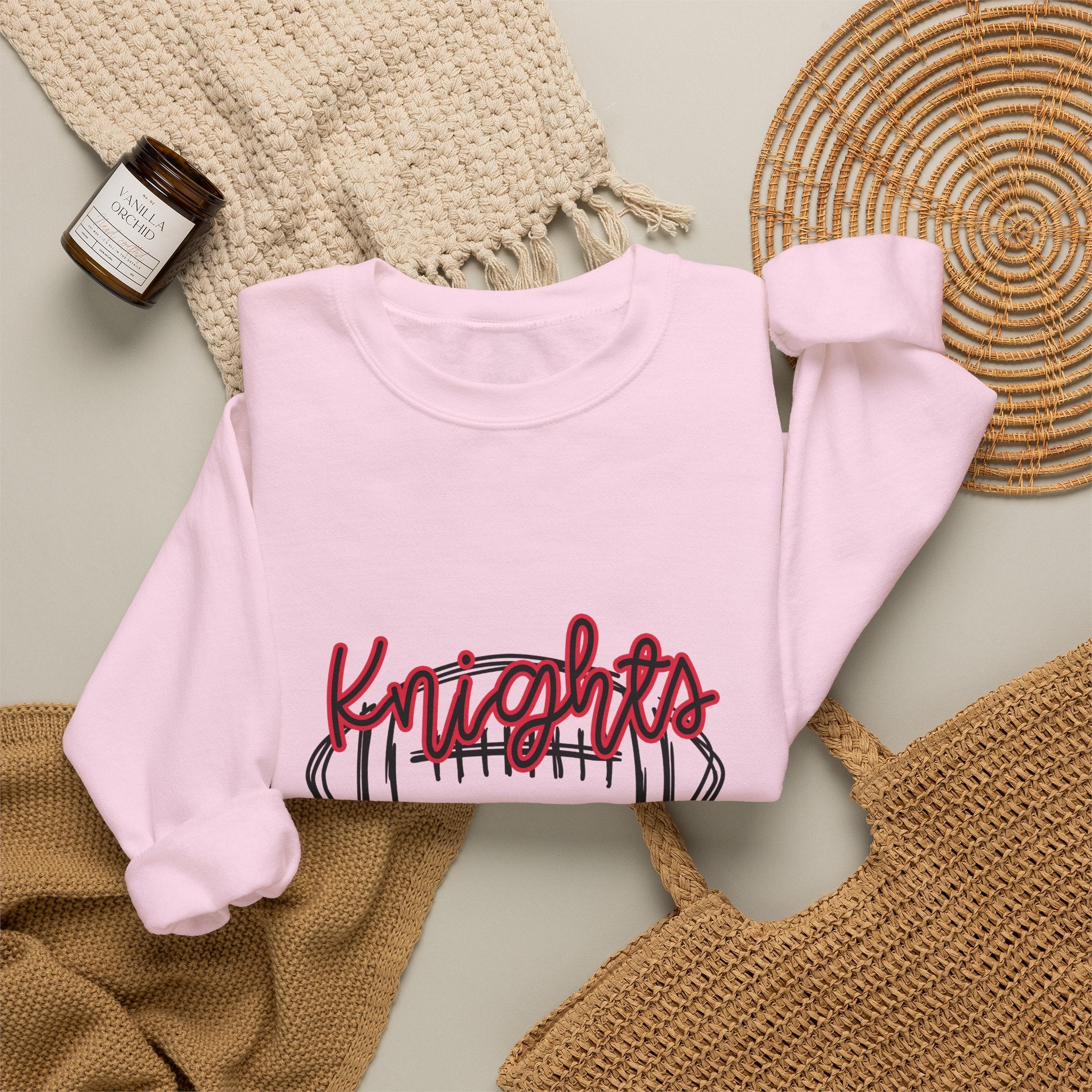 Knights Football Crewneck Sweatshirt