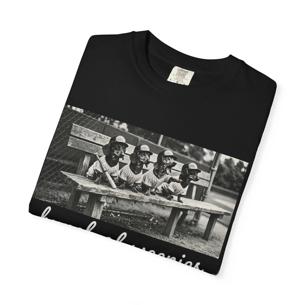 Vintage Bunch of Weenies White Text Photo T-Shirt